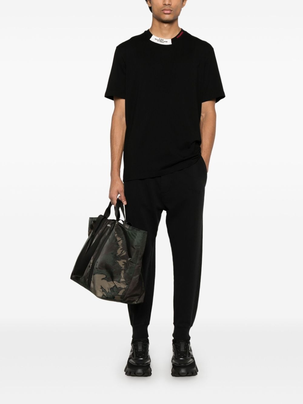 cotton track pants - 2