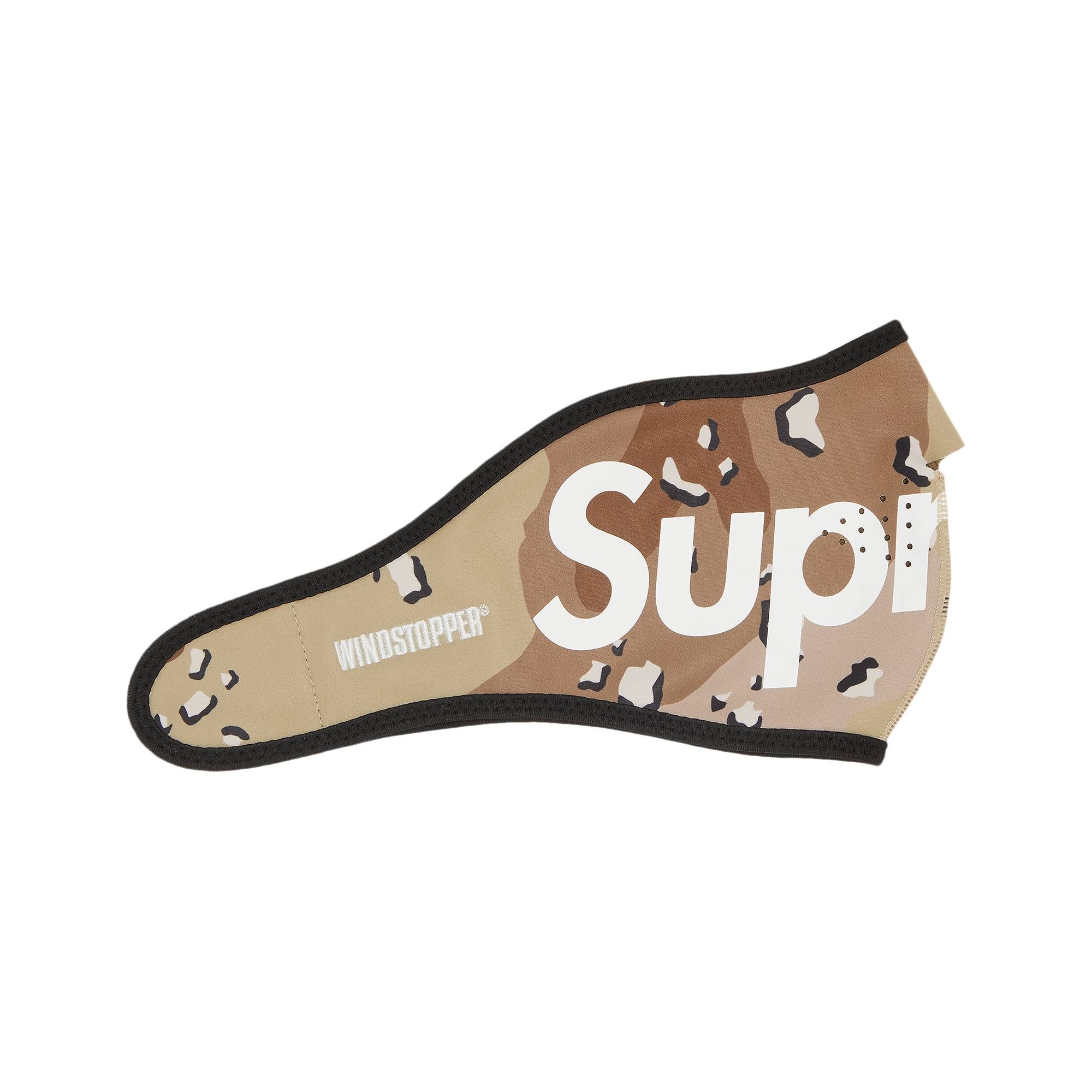 Supreme x WINDSTOPPER Facemask 'Chocolate Chip Camo' - 1