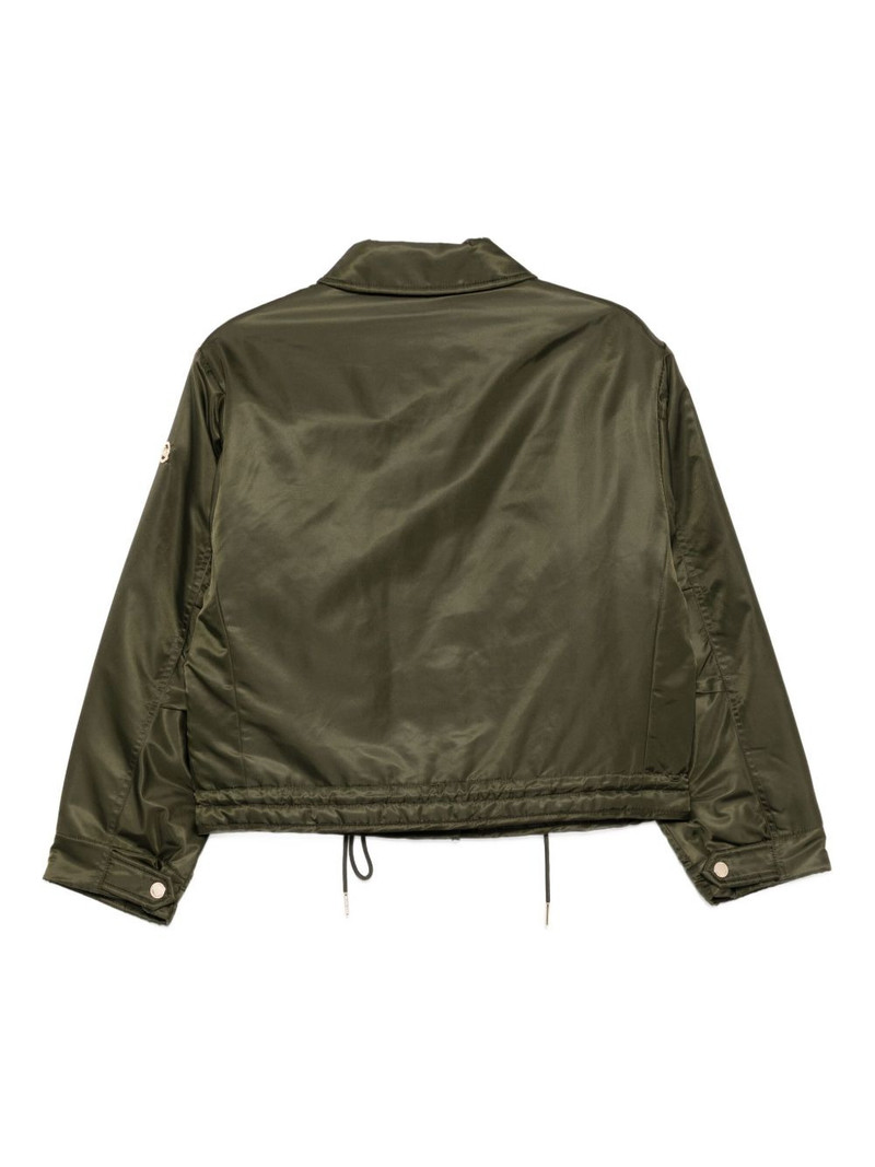 MICHAEL KORS logo-plaque reversible jacket outlook