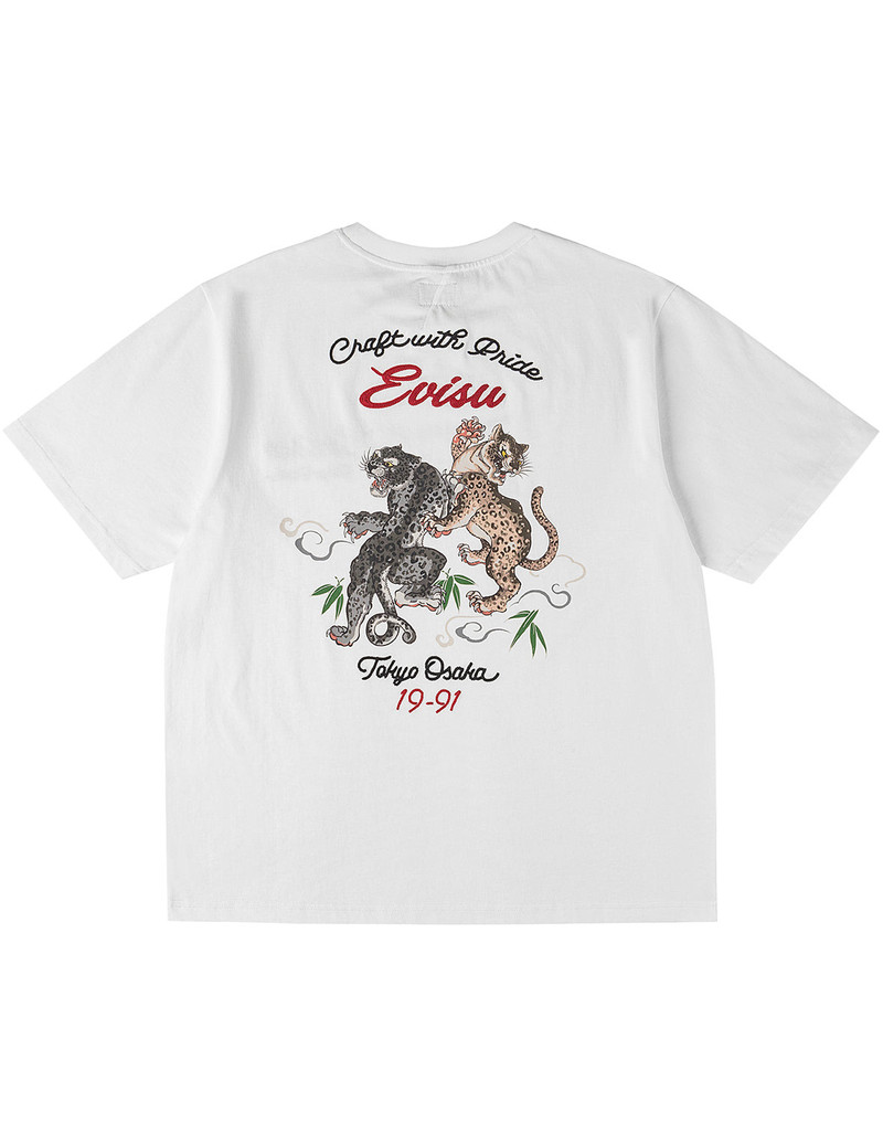 Duo Leopard Printed Embroidery T-Shirt 11