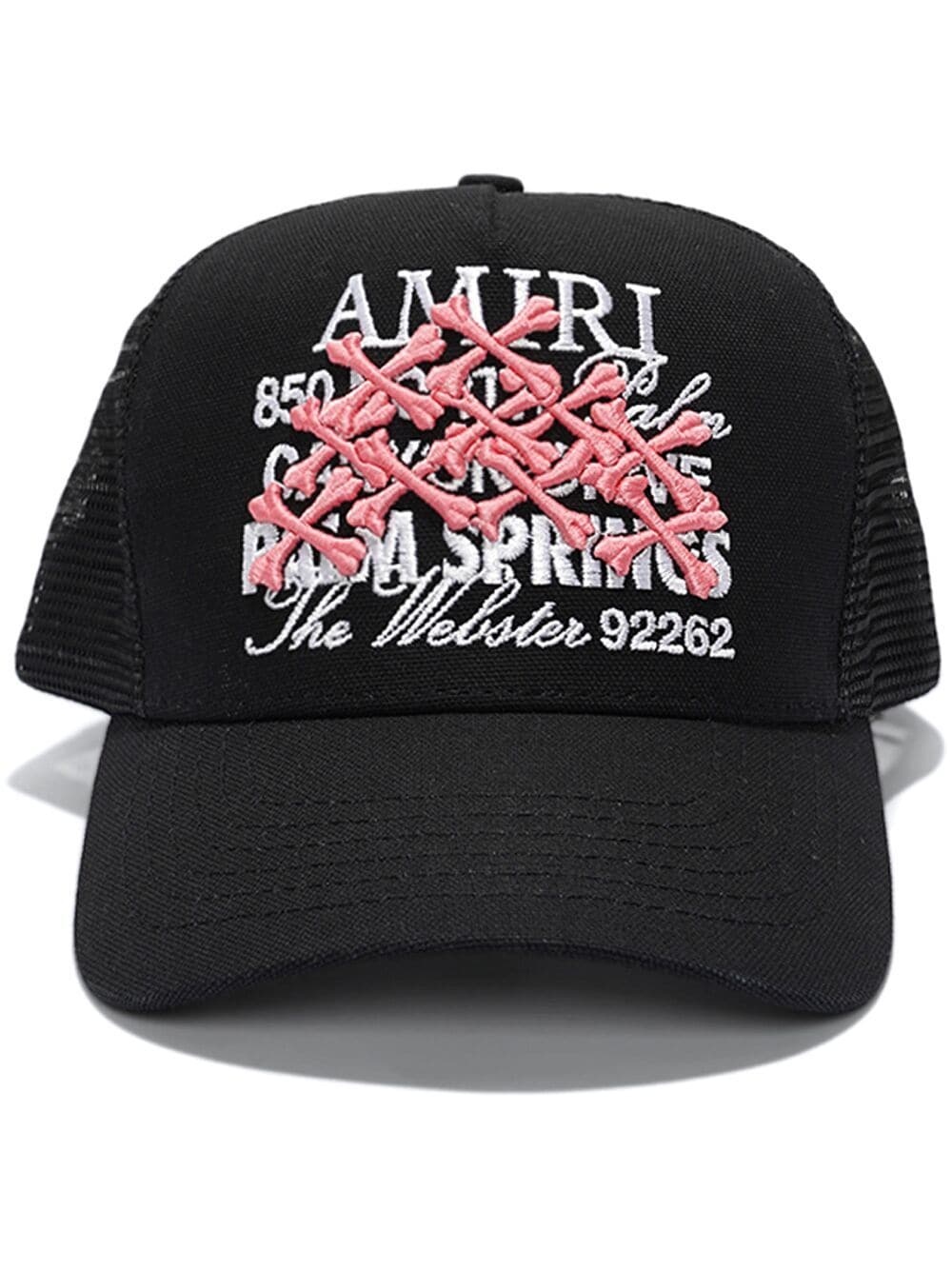 AMIRI Cherub Cotton-Canvas and Mesh Trucker Hat for Men