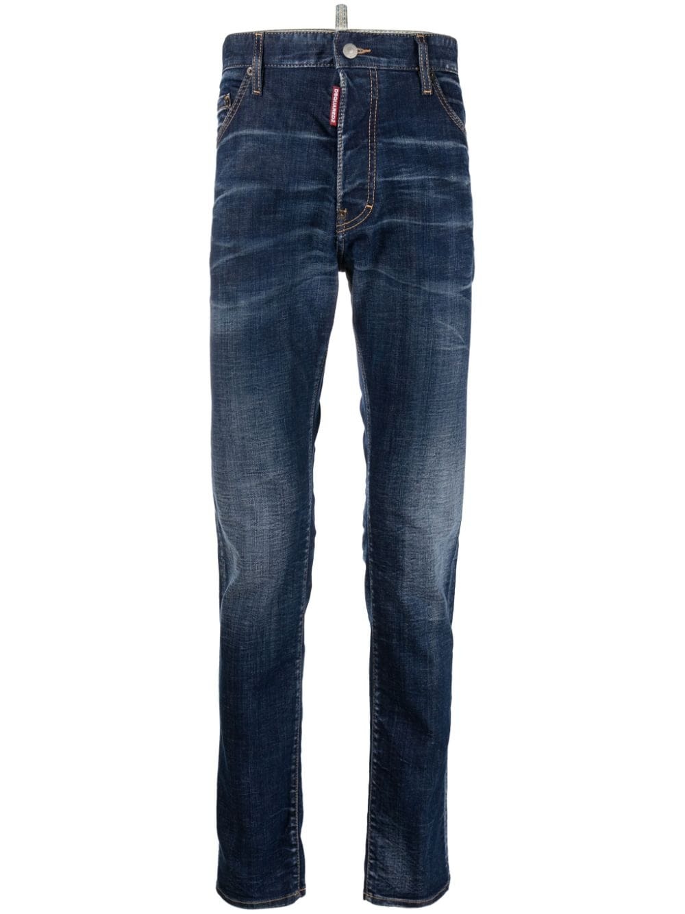 Cool Guy mid-rise slim-leg jeans - 1