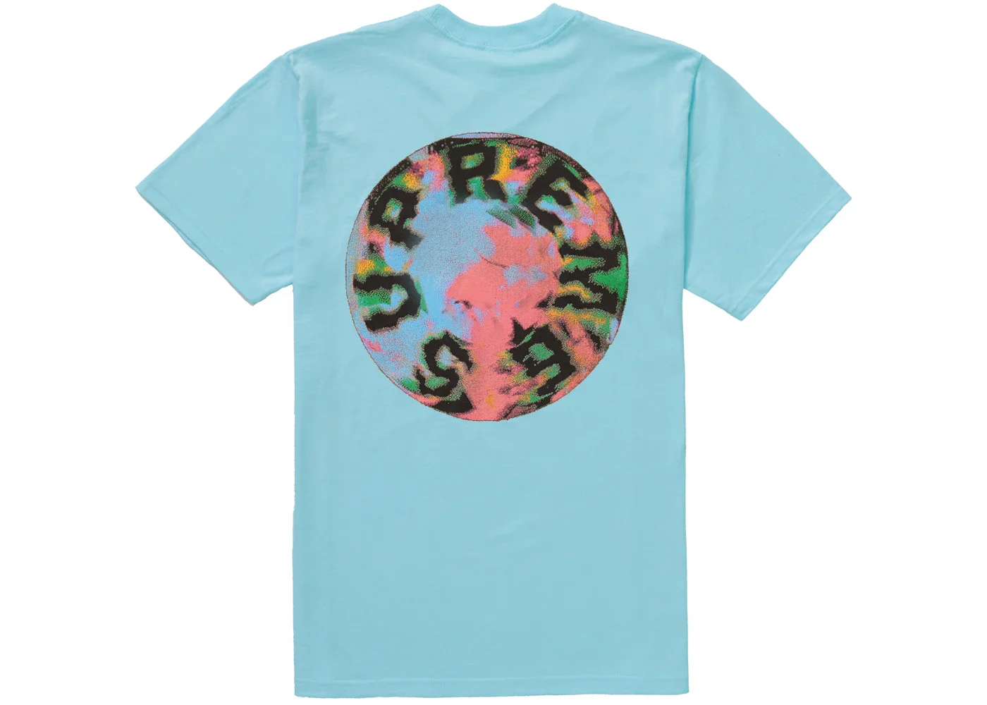 Supreme Marble Tee Light Slate - 1