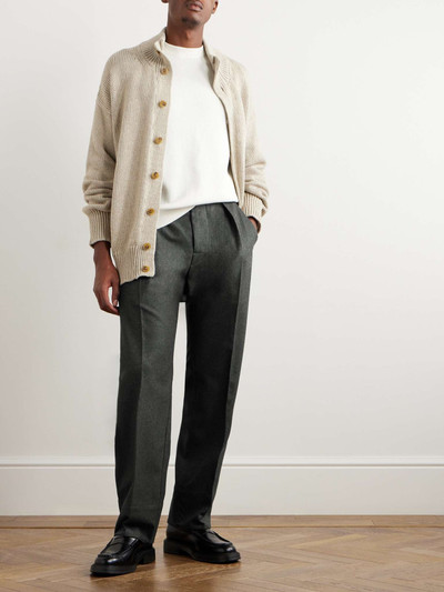 Loro Piana Reinga Straight-Leg Wish® Wool and Cashmere-Blend Trousers outlook