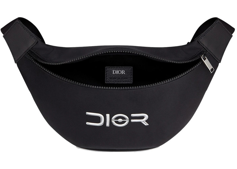 Dior Dior x Sorayama Belt Bag Nylon Black outlook