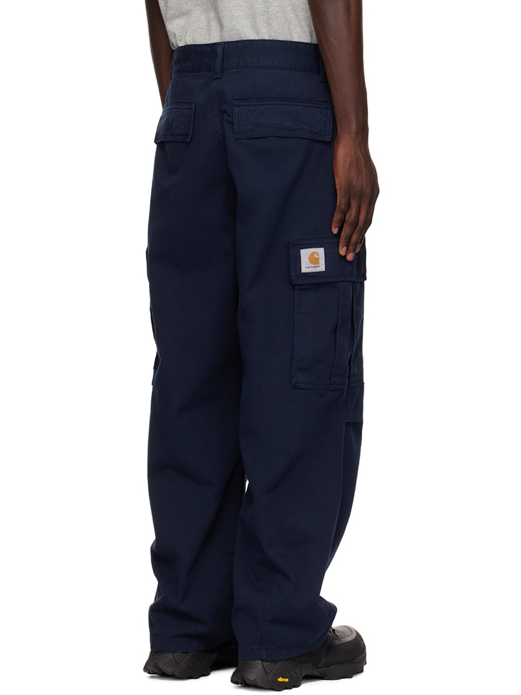 Navy Cole Cargo Pants - 3