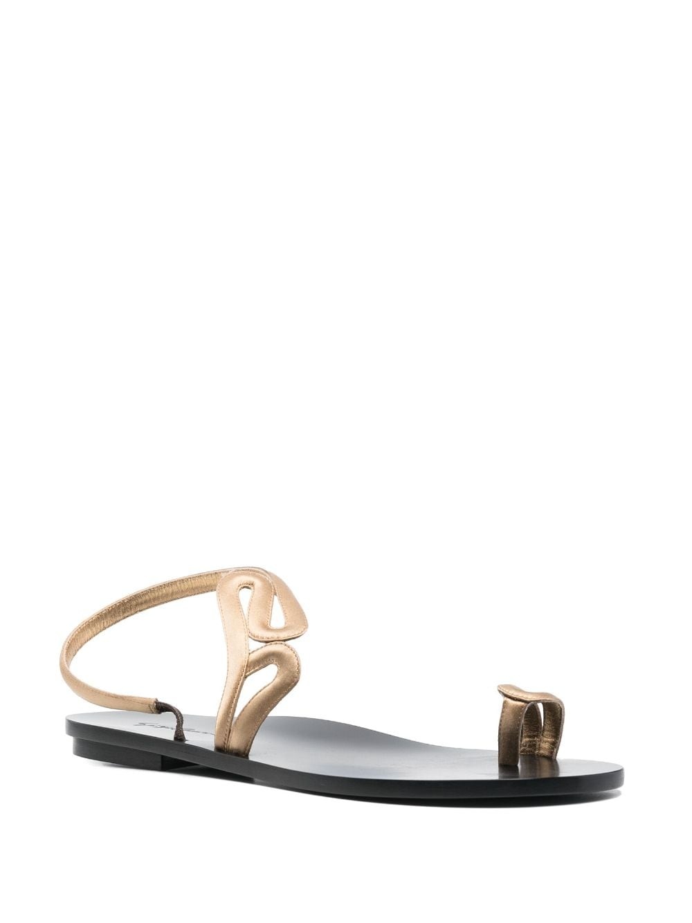 wrap-design sandals - 2