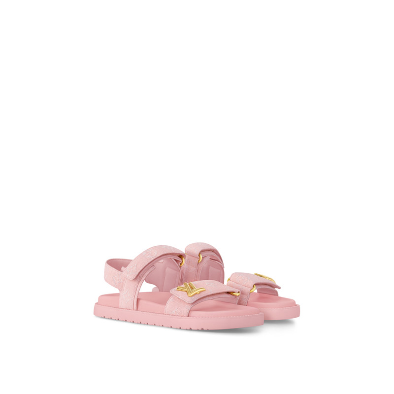 LV Sunset Flat Comfort Sandal 1
