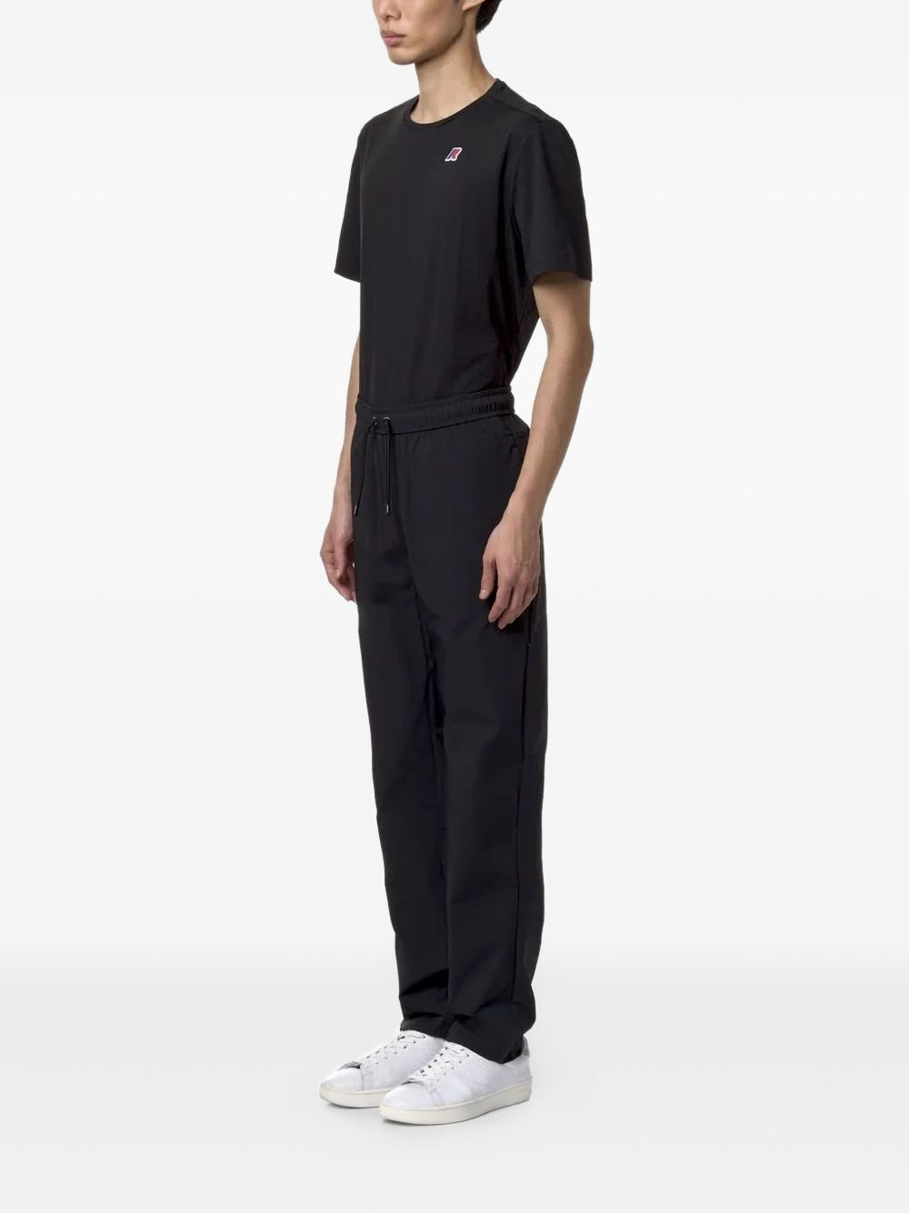 drawstring track pants - 3