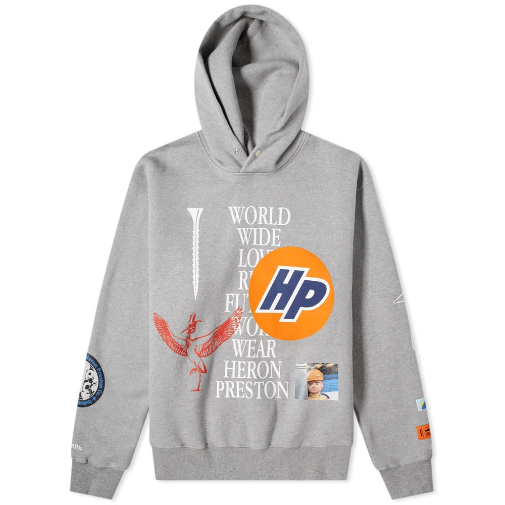 Heron Preston Collage Popover Hoody - 1