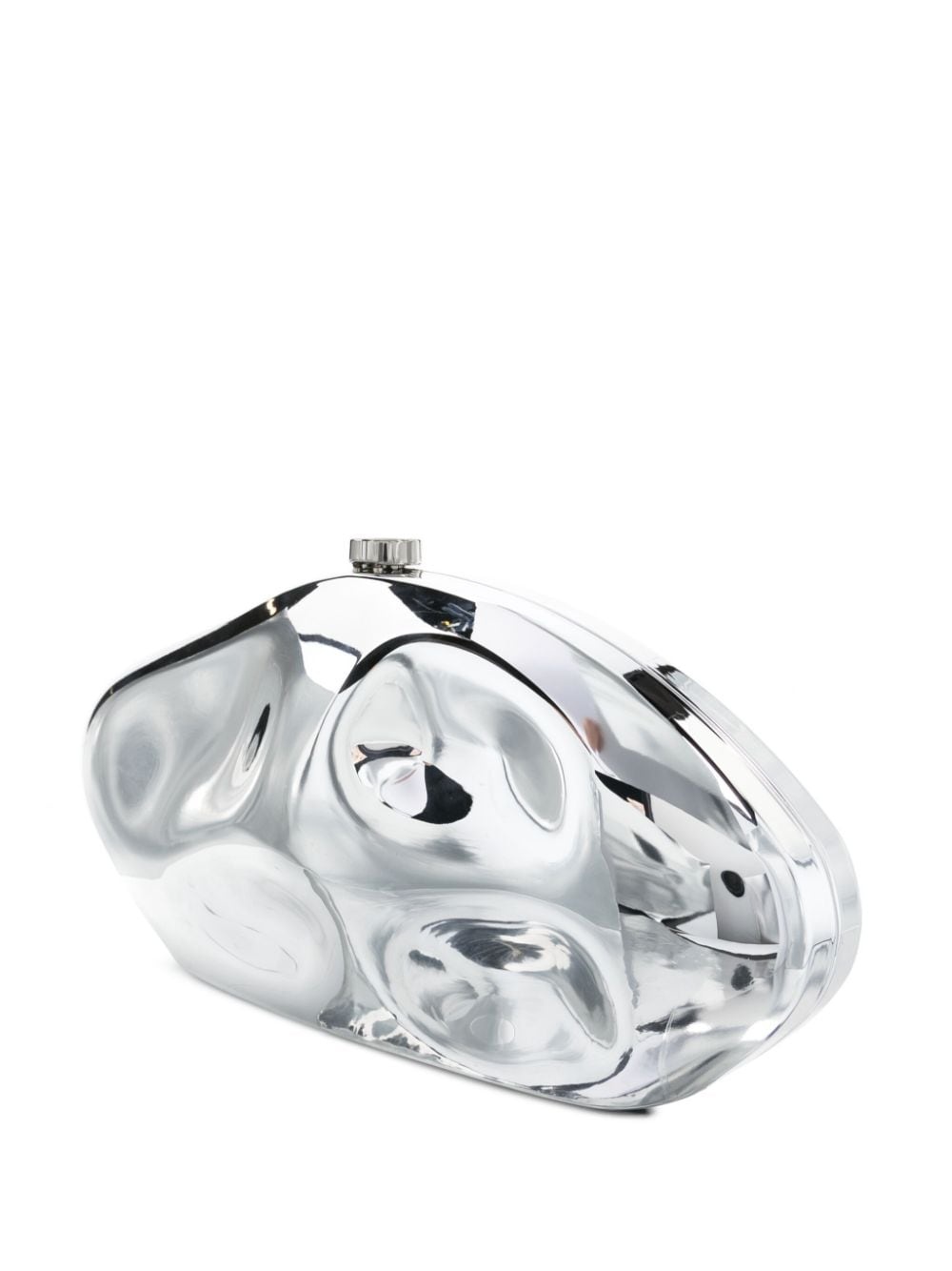 Caldera sculpted clutch bag - 3