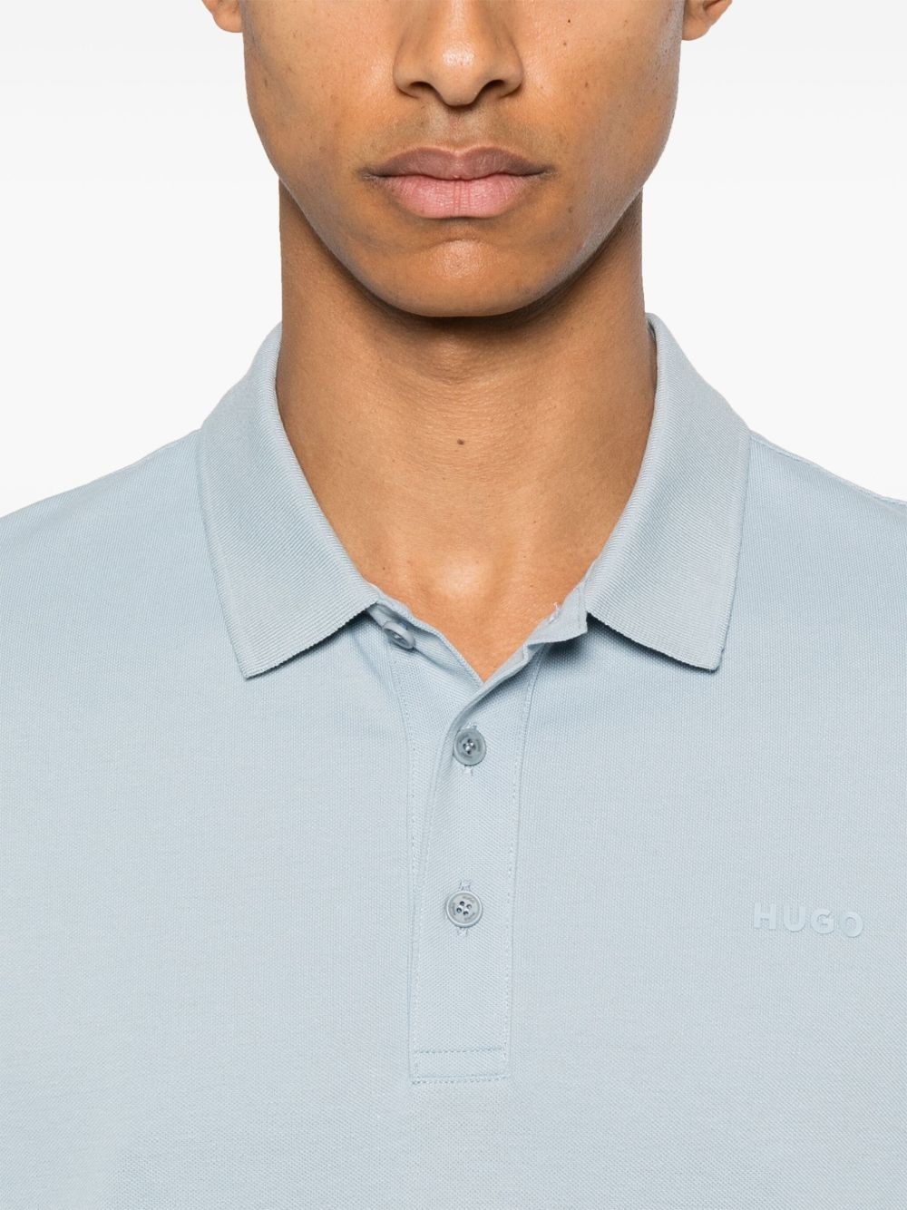 cotton polo shirt - 4