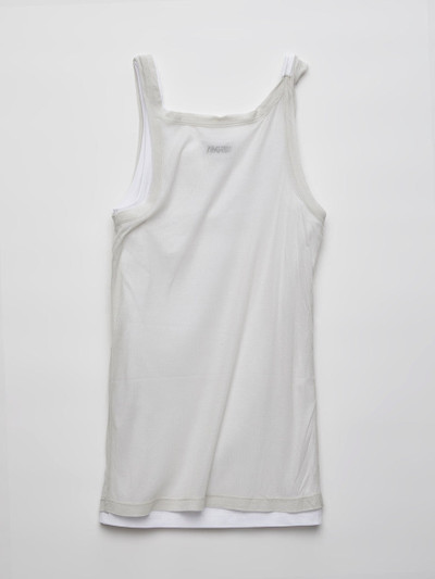 MAGLIANO Twisted Tank Top Ghost White outlook