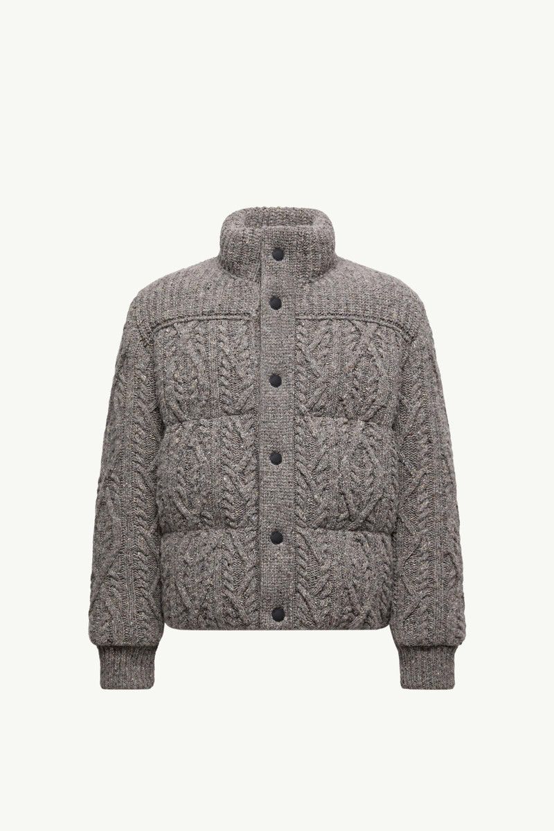 Ellesmere Wool Tweed Short Down Jacket 1