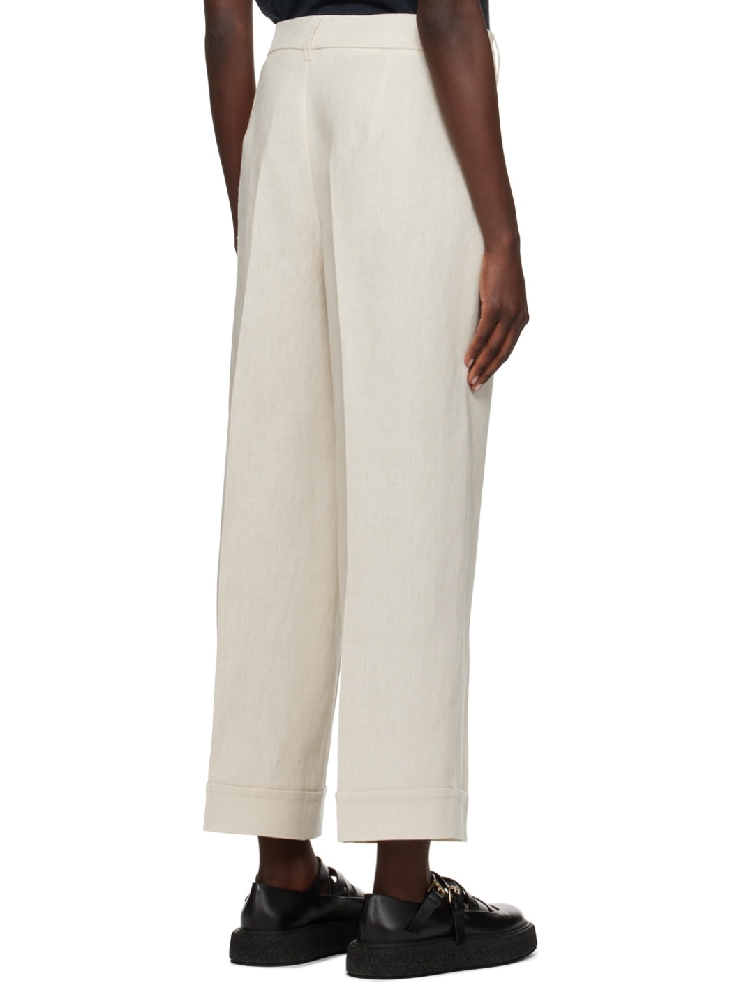 Beige Salix Trousers - 3