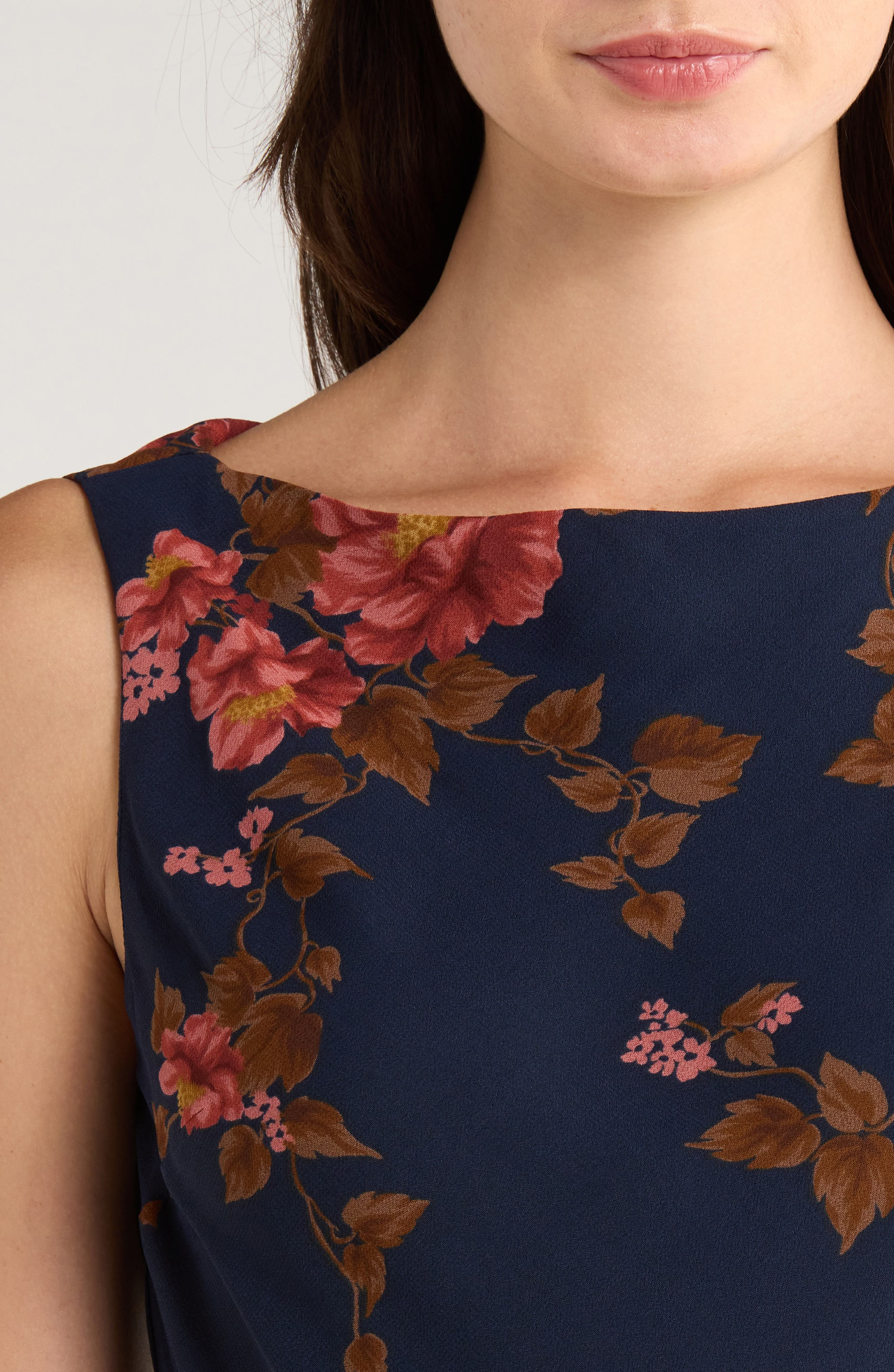 Reformation Prescott Floral Strapless Dress in Lyric at Nordstrom - 4