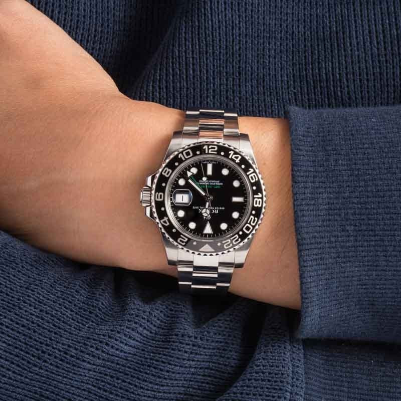 Rolex GMT-Master II Ref 116710 Black Superluminova Dial - 5
