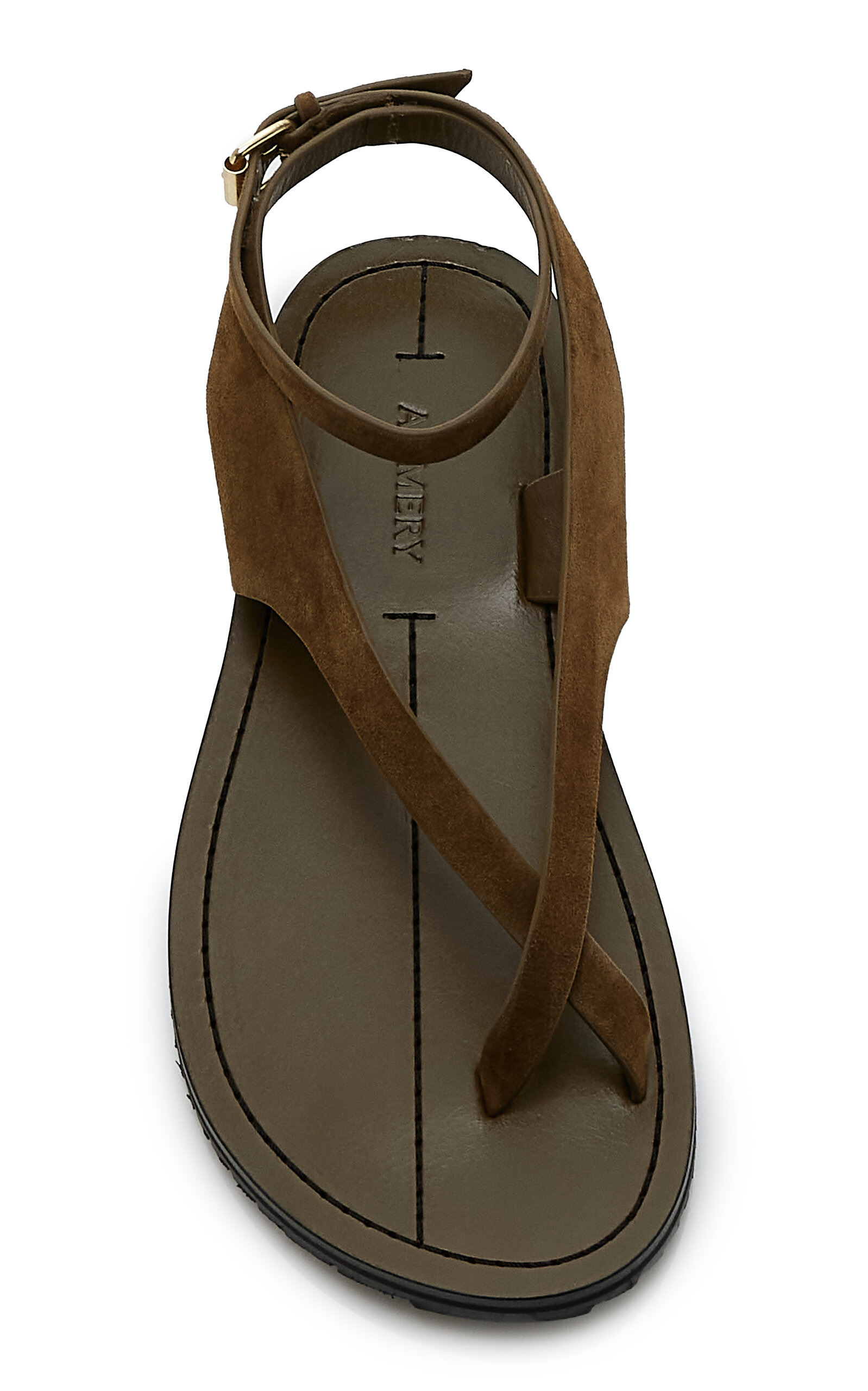 Millar Suede Sandals olive - 3