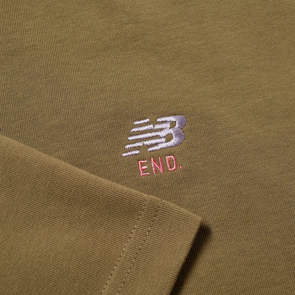 END. x New Balance Rainbow Eucalyptus Logo Tee - 3