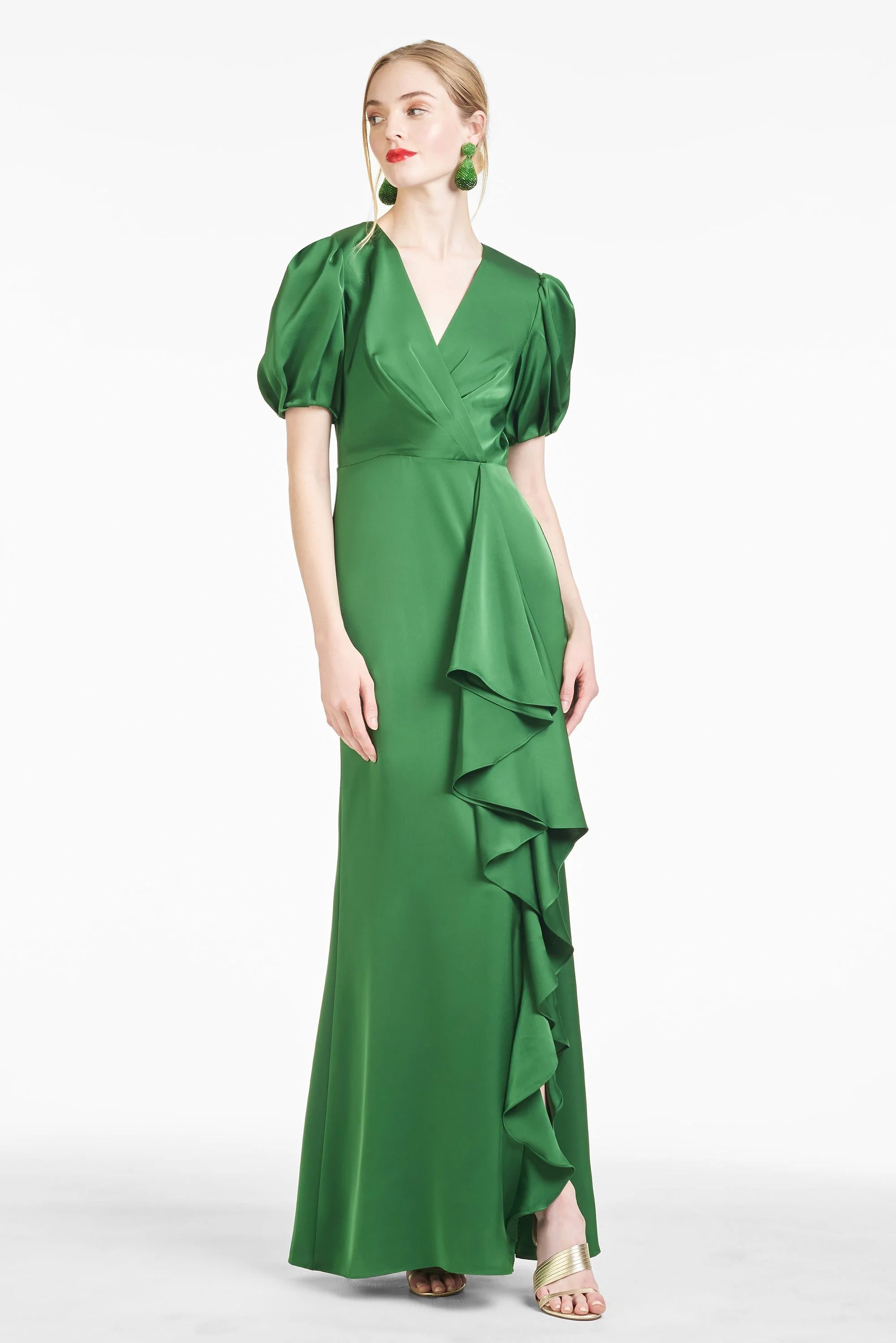 Mila Gown - Emerald - 1