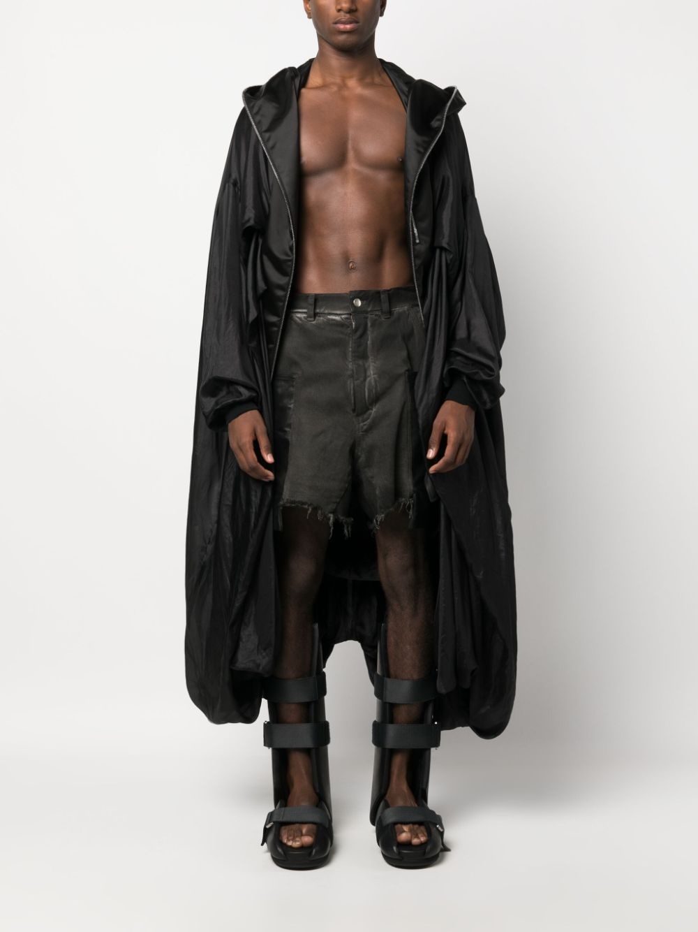Stefan panelled cargo shorts - 2