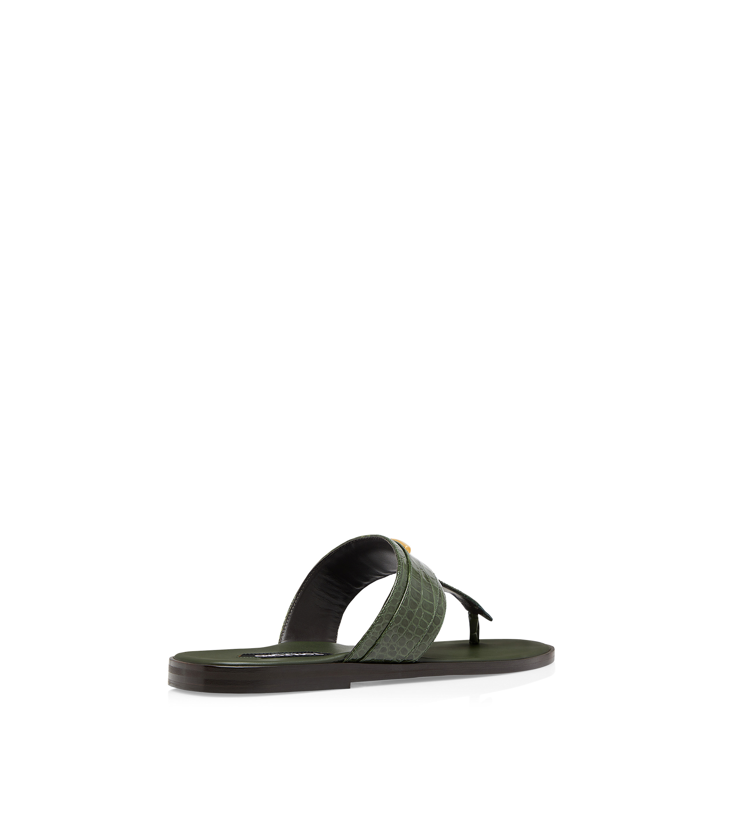 PRINTED CROC BRIGHTON SANDAL - 3