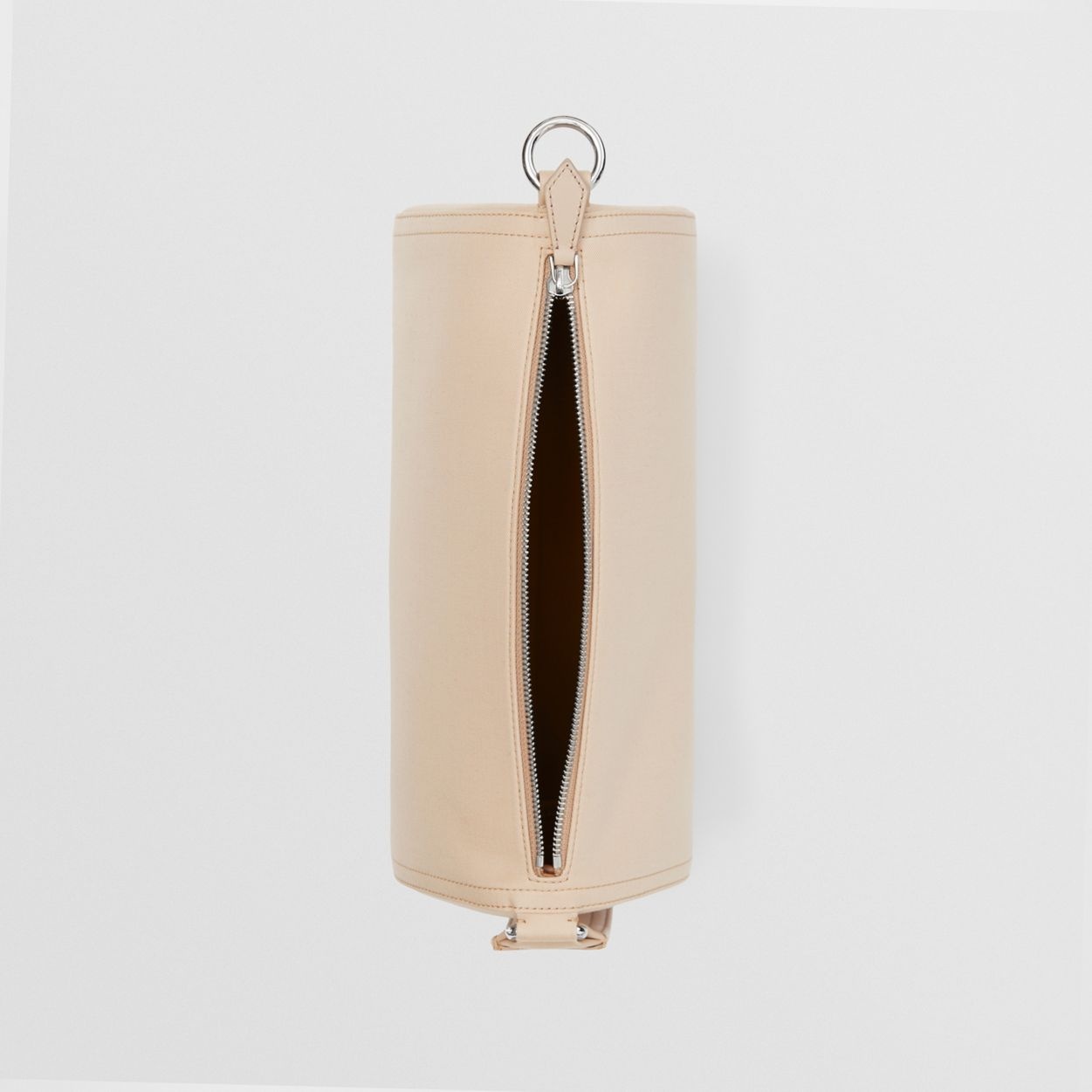 Small Cotton Gabardine Rhombi Bag - 4