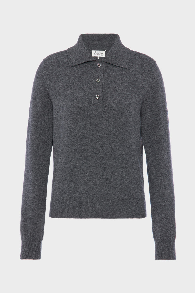Polo Knit Top 1