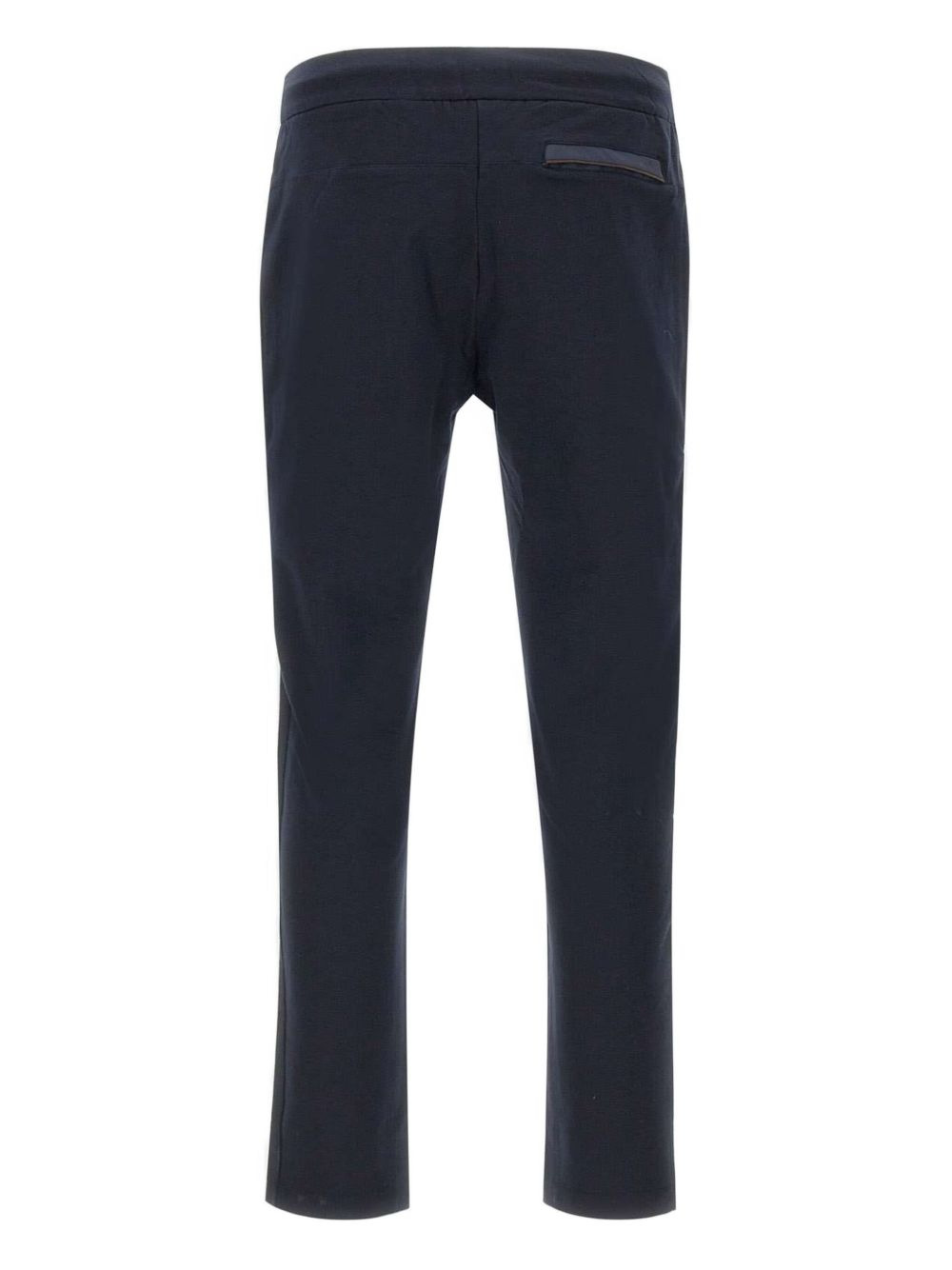 elasticated-waist side-pocket trousers - 2