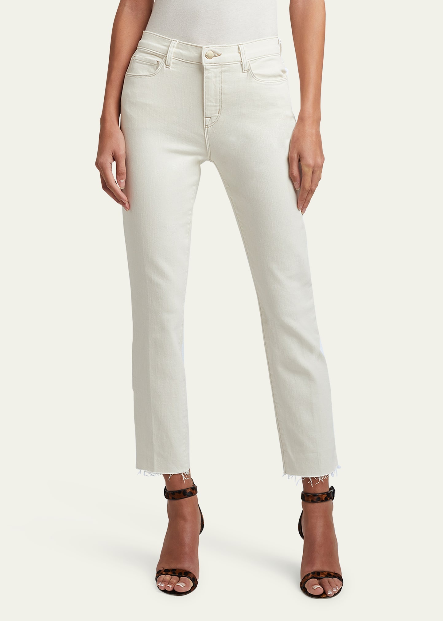 Sada High-Rise Crop Slim Jeans - 5