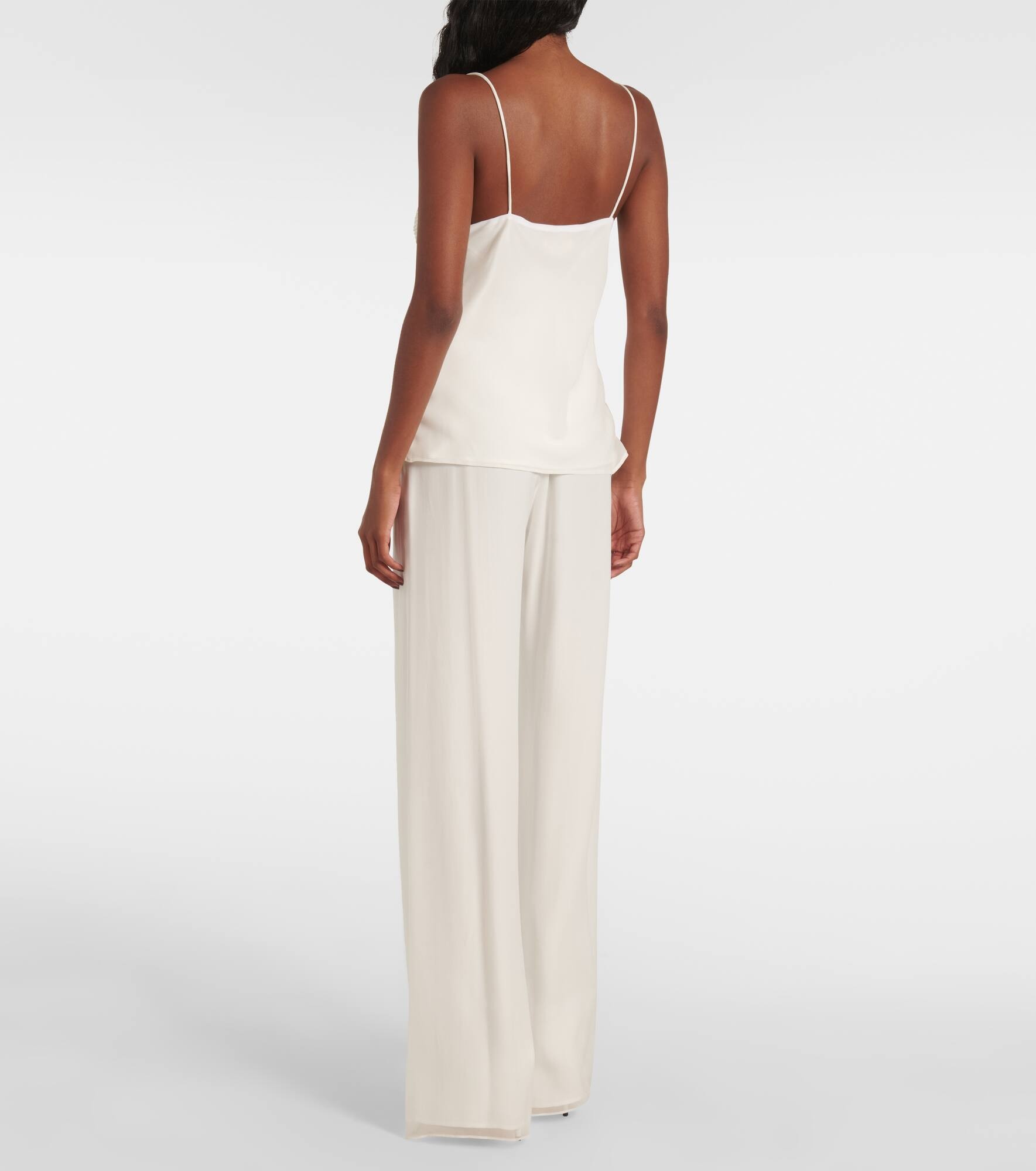 Bridal Opache silk georgette camisole - 3