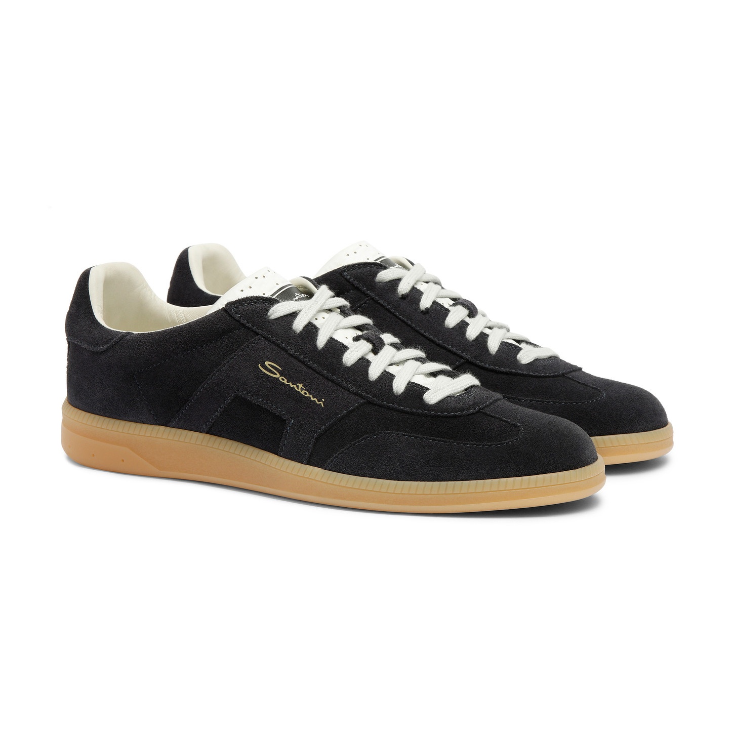 Men's blue suede DBS Oly sneaker - 3