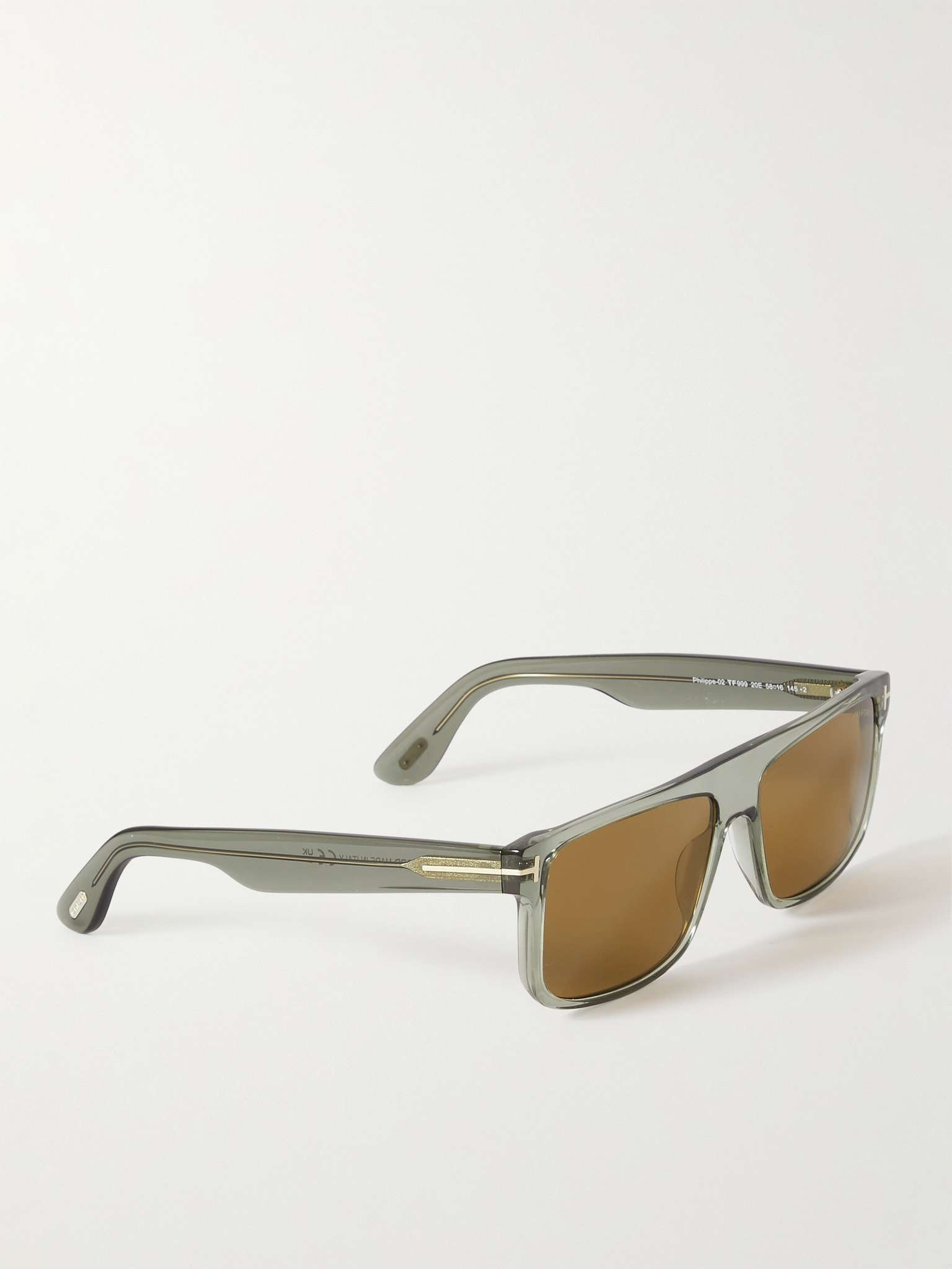 Phillipe Square-Frame Acetate Sunglasses - 3