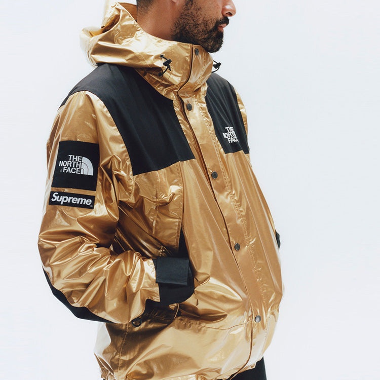 Supreme SS18 The North Face Metallic Mountain Parka Gold x SUP-SS18-604 - 4