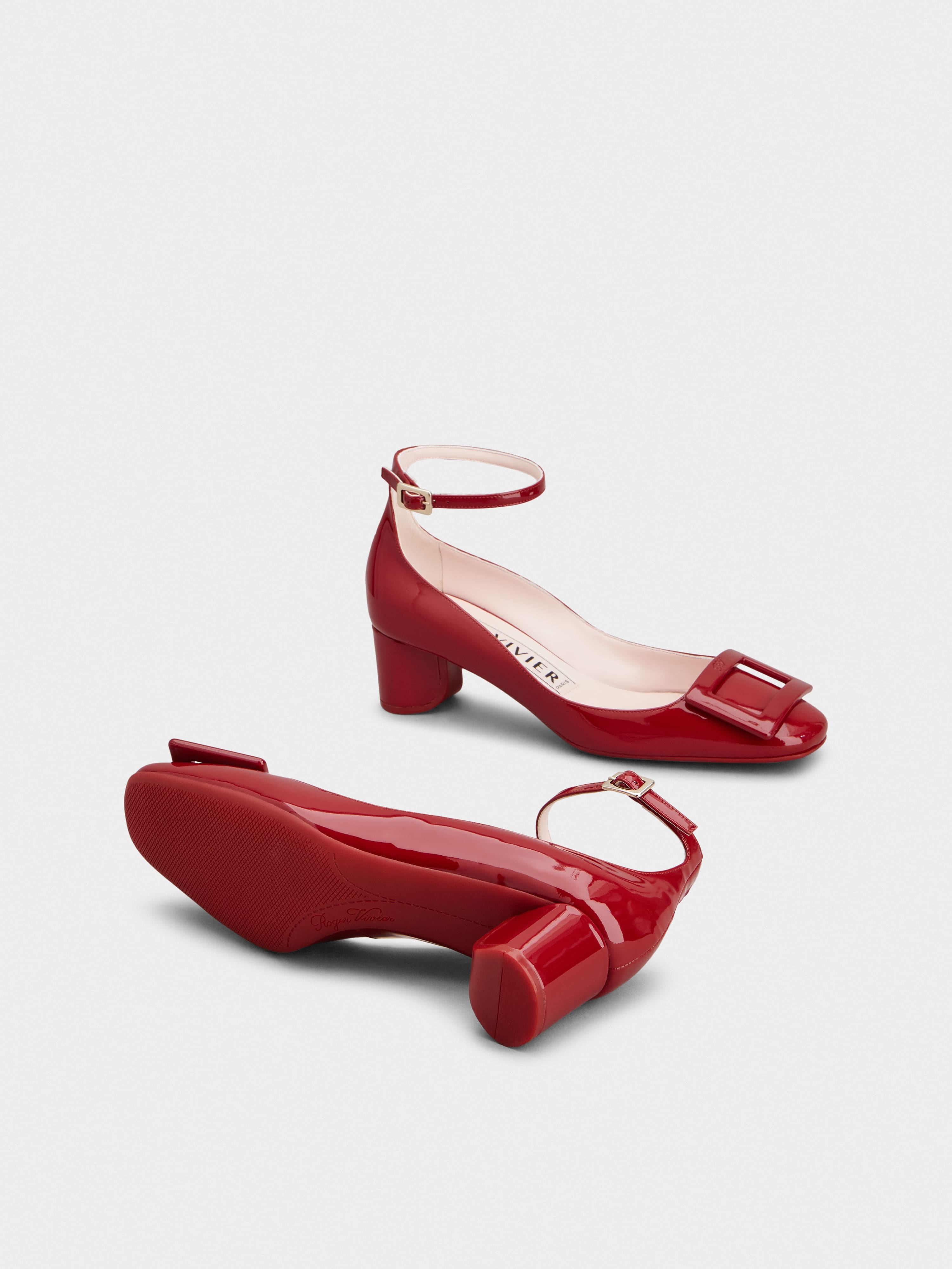 Ankle Strap Pumps in patent leather - 6