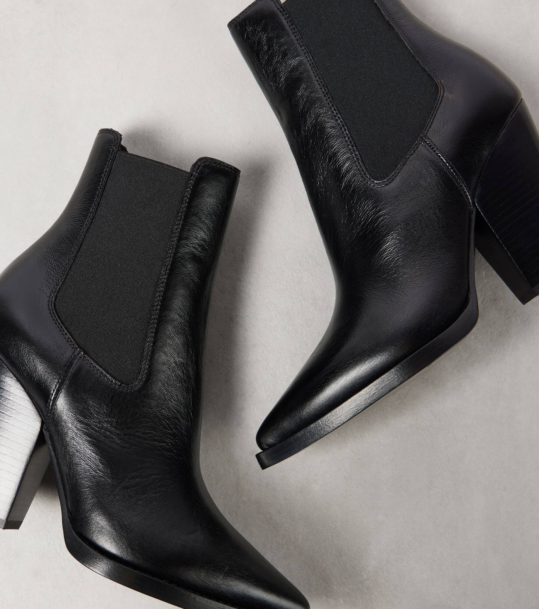 Theo 95 leather Chelsea boots - 5