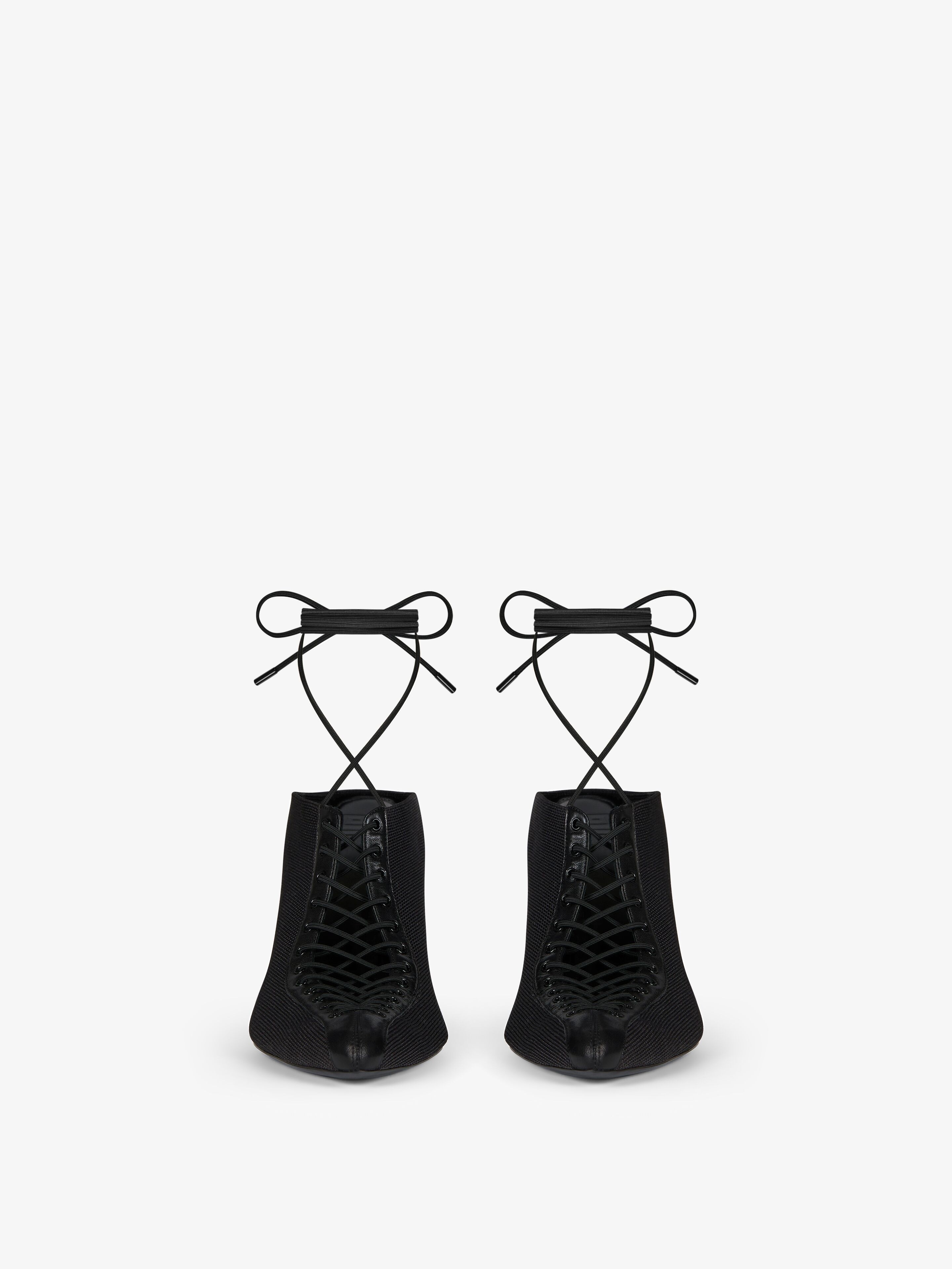 SHOW SLINGBACK IN KNIT AND LEATHER - 3