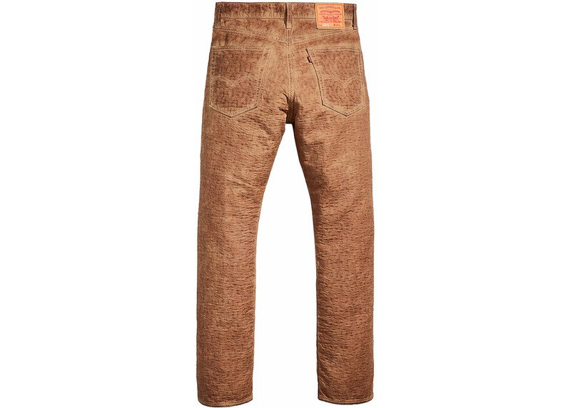 Stüssy Stussy x Levi's Dyed Jacquard Jean Brown outlook