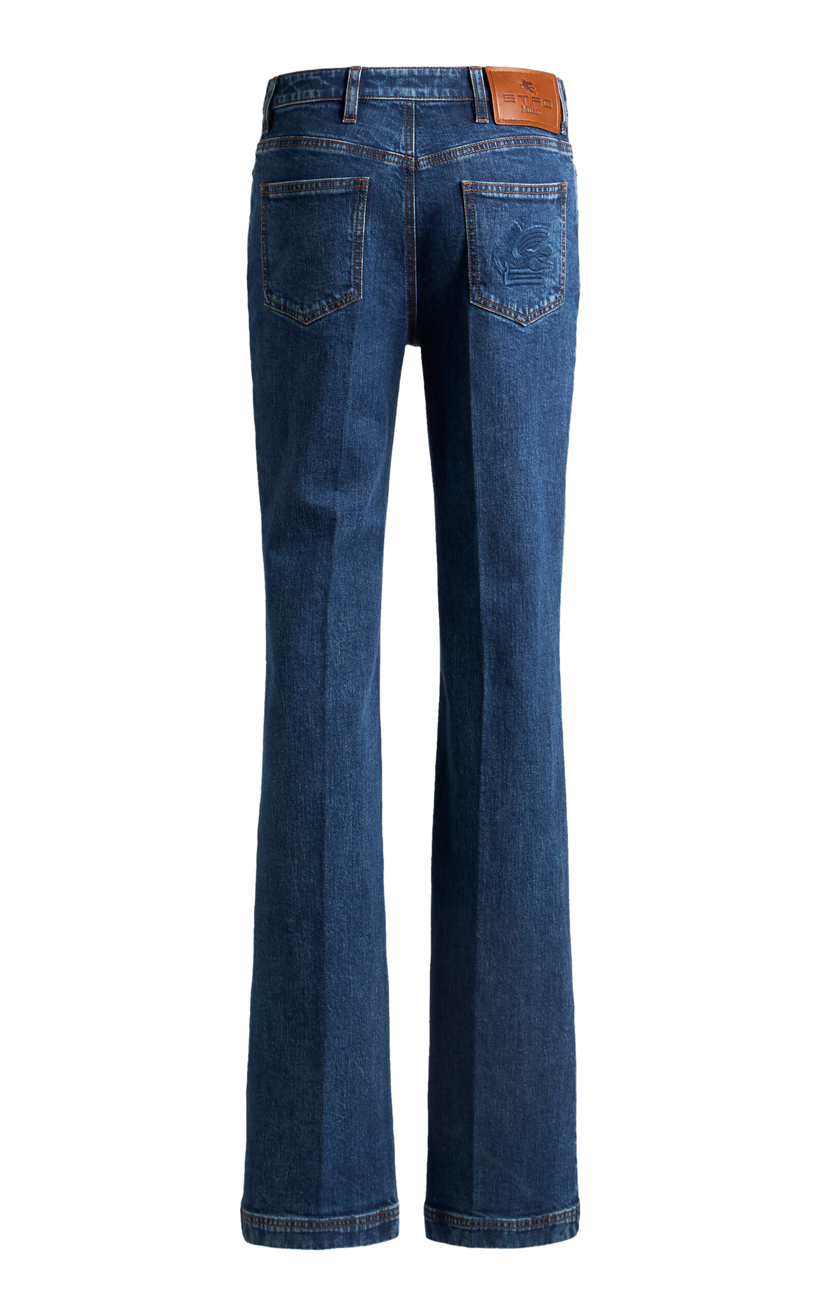 Stretch High-Rise Bootcut Jeans dark wash - 3