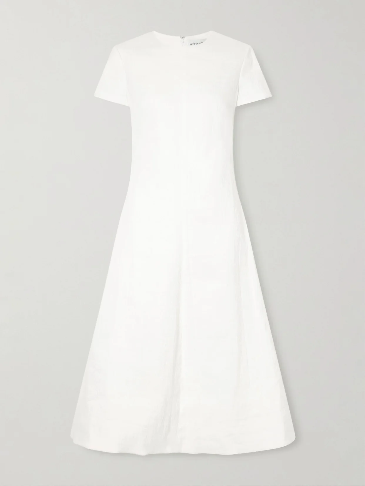 The Ridley Linen-blend Midi Dress - 1