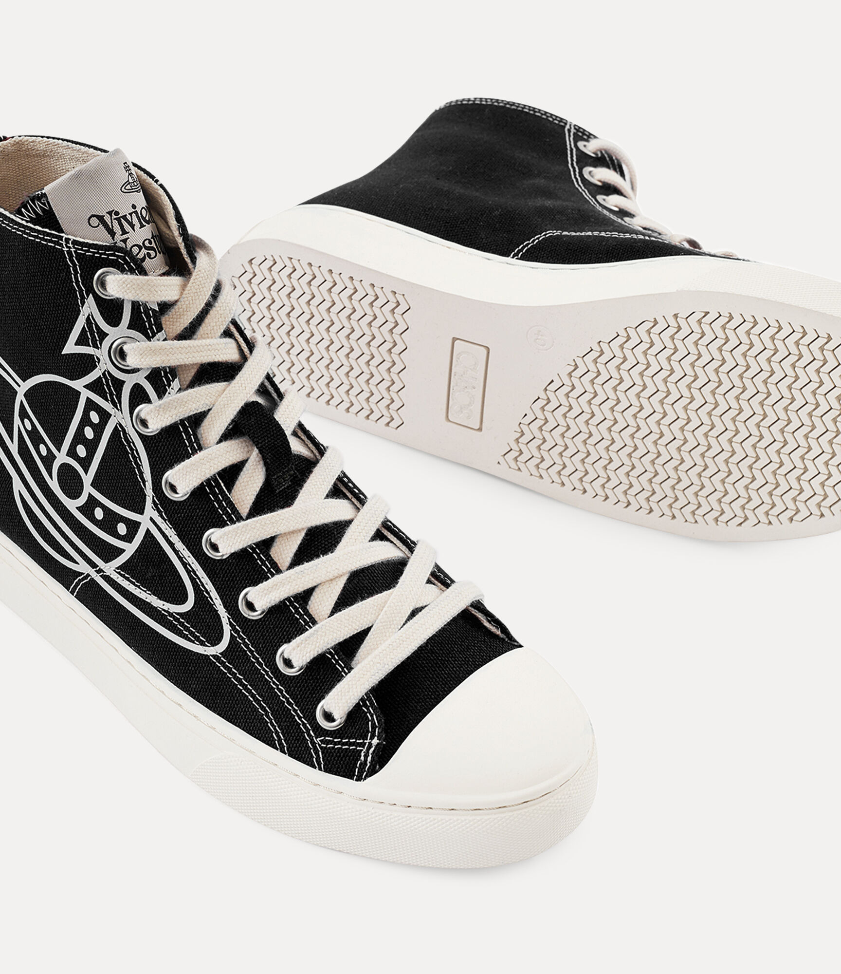 HIGH TOP CANVAS PLIMSOLL - 4