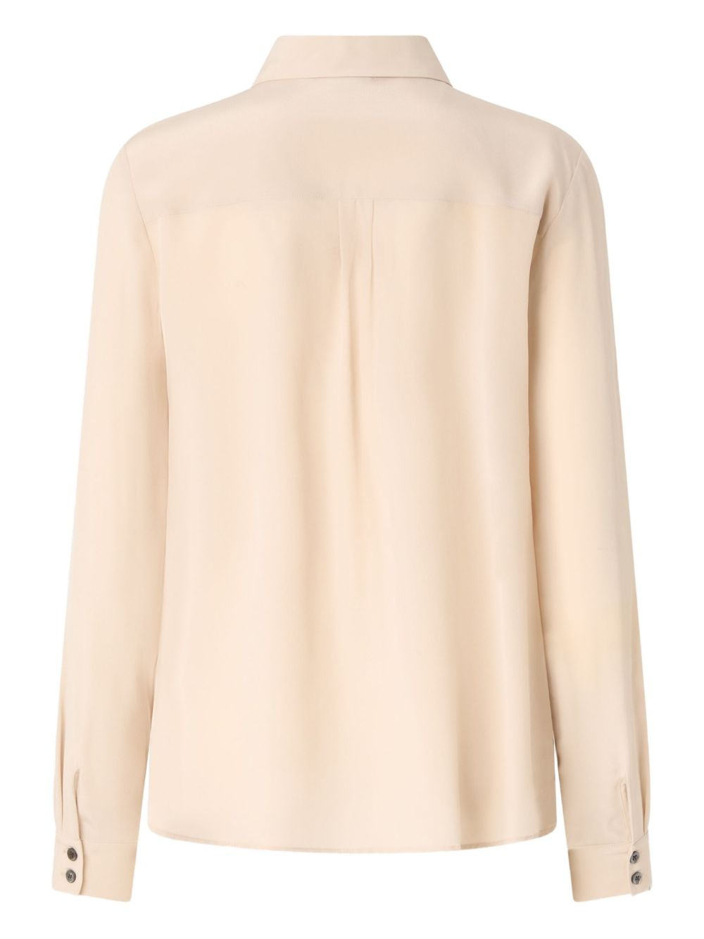 button-down silk shirt - 2