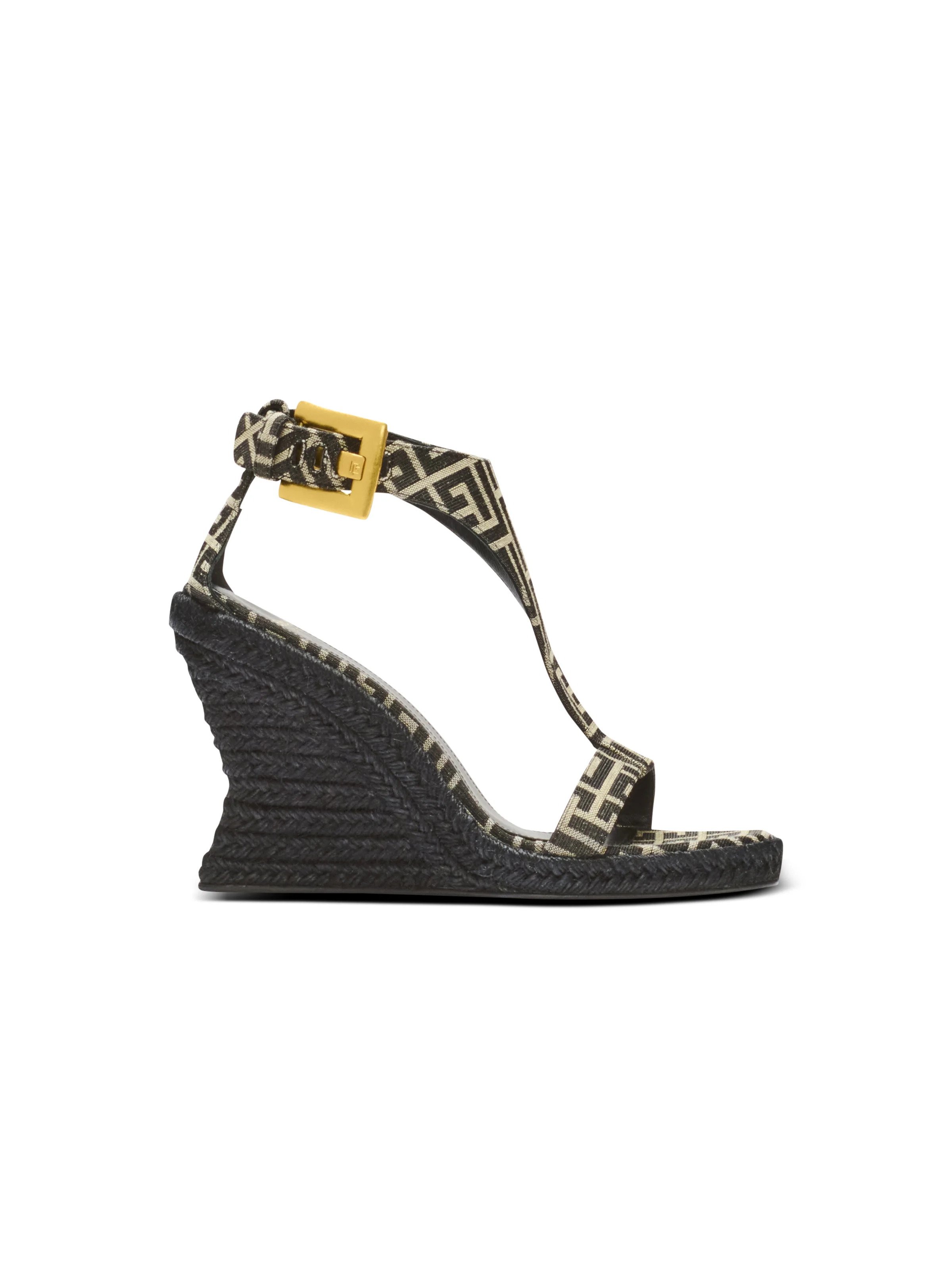 Anthem wedge espadrilles in monogram jacquard - 1