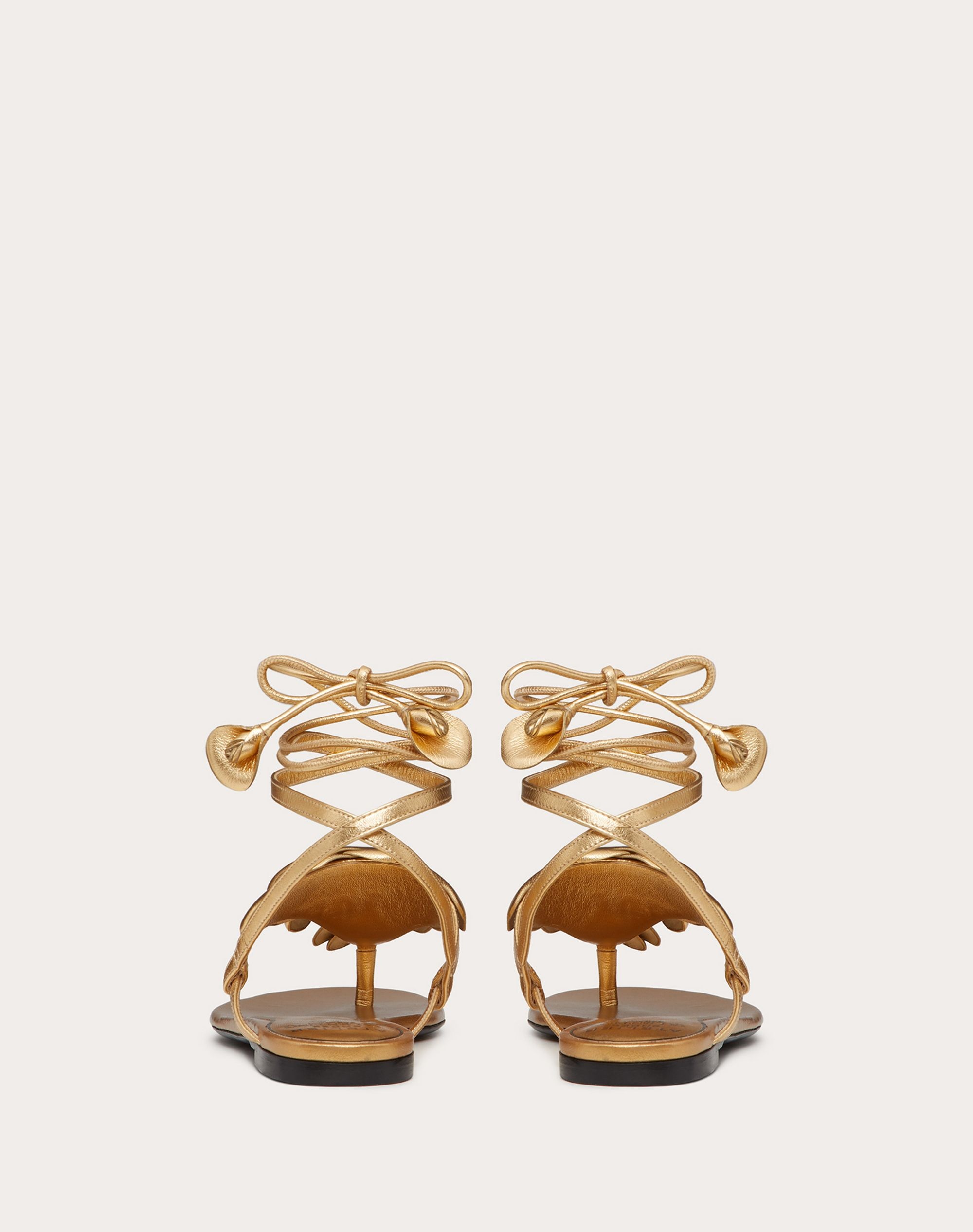 VALENTINO GARAVANI ATELIER SHOES 03 ROSE EDITION FLAT THONG SANDAL - 3