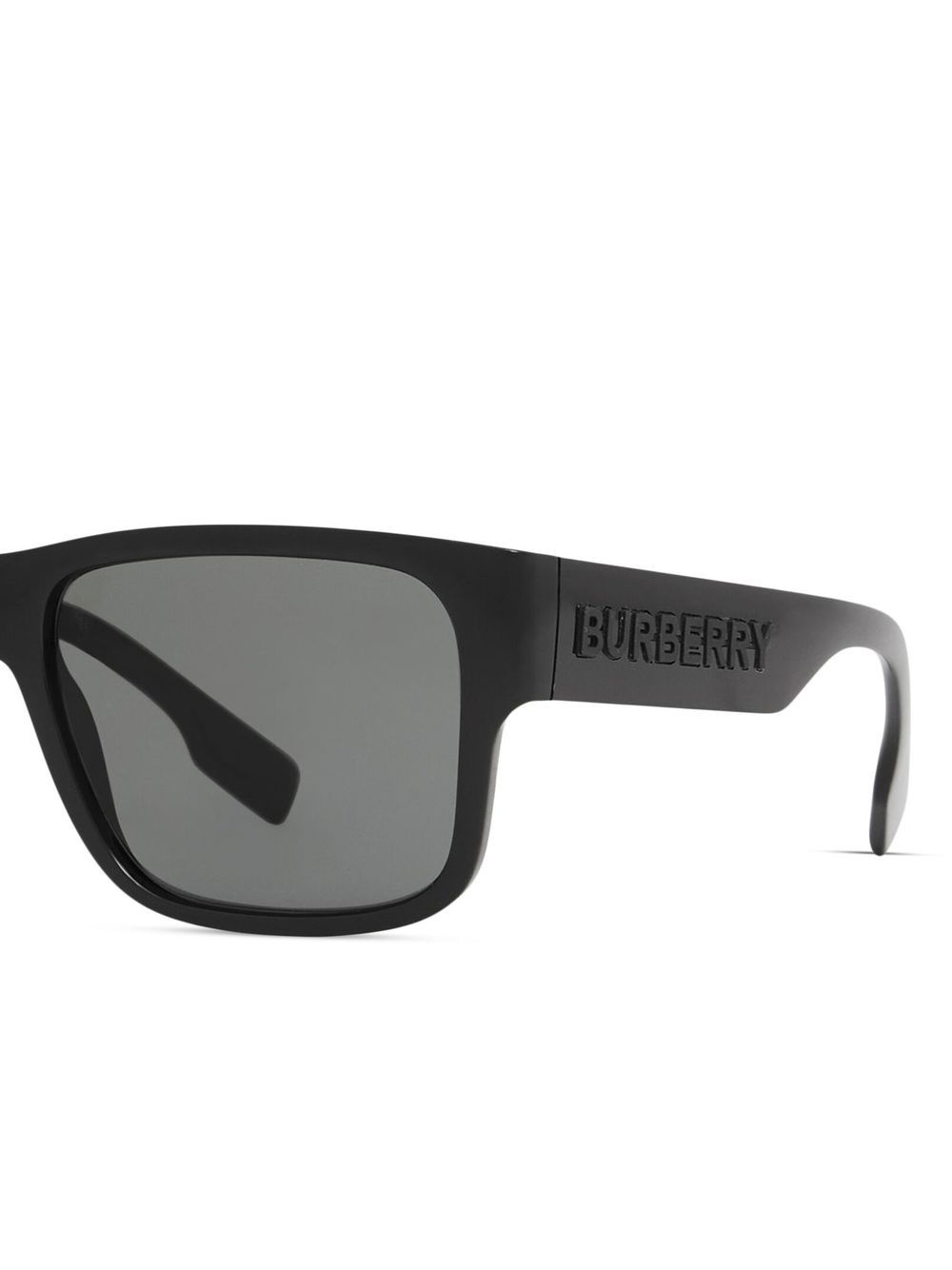 logo-detail square-frame sunglasses - 3