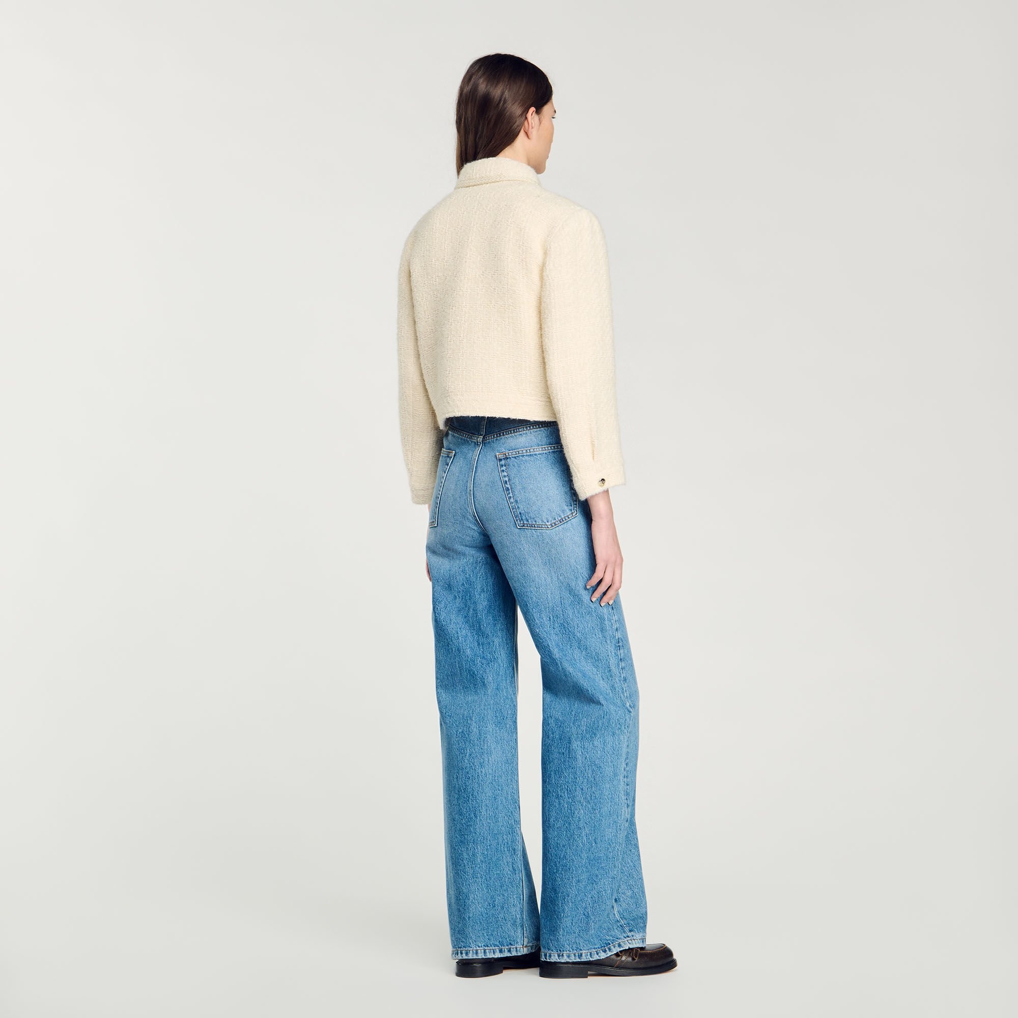 CROPPED TWEED JACKET - 6