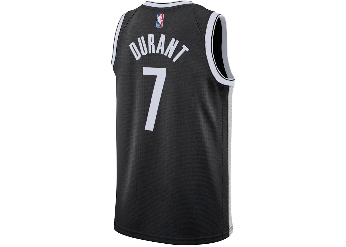 Nike NBA Kevin Durant Brooklyn Nets Icon Edition Jersey Black - 2