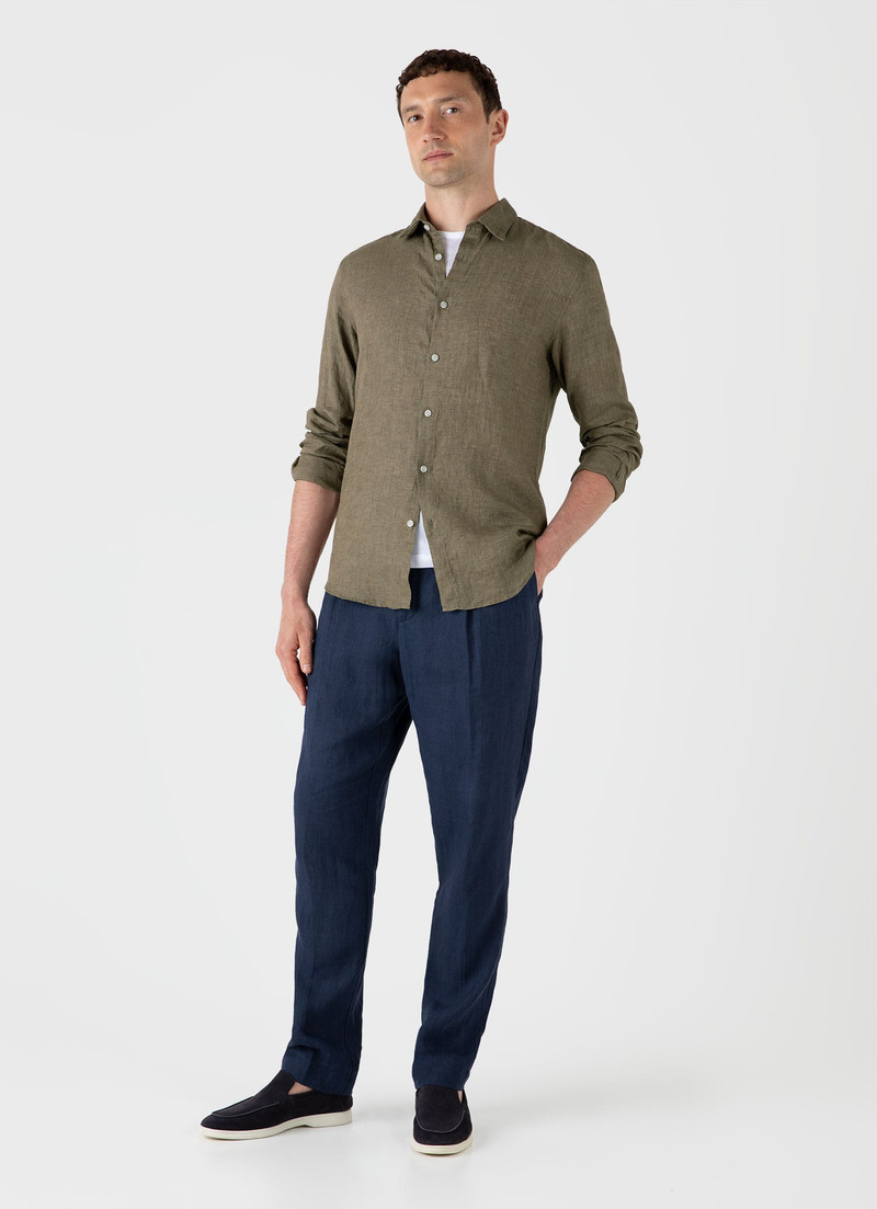 Sunspel Linen Shirt outlook
