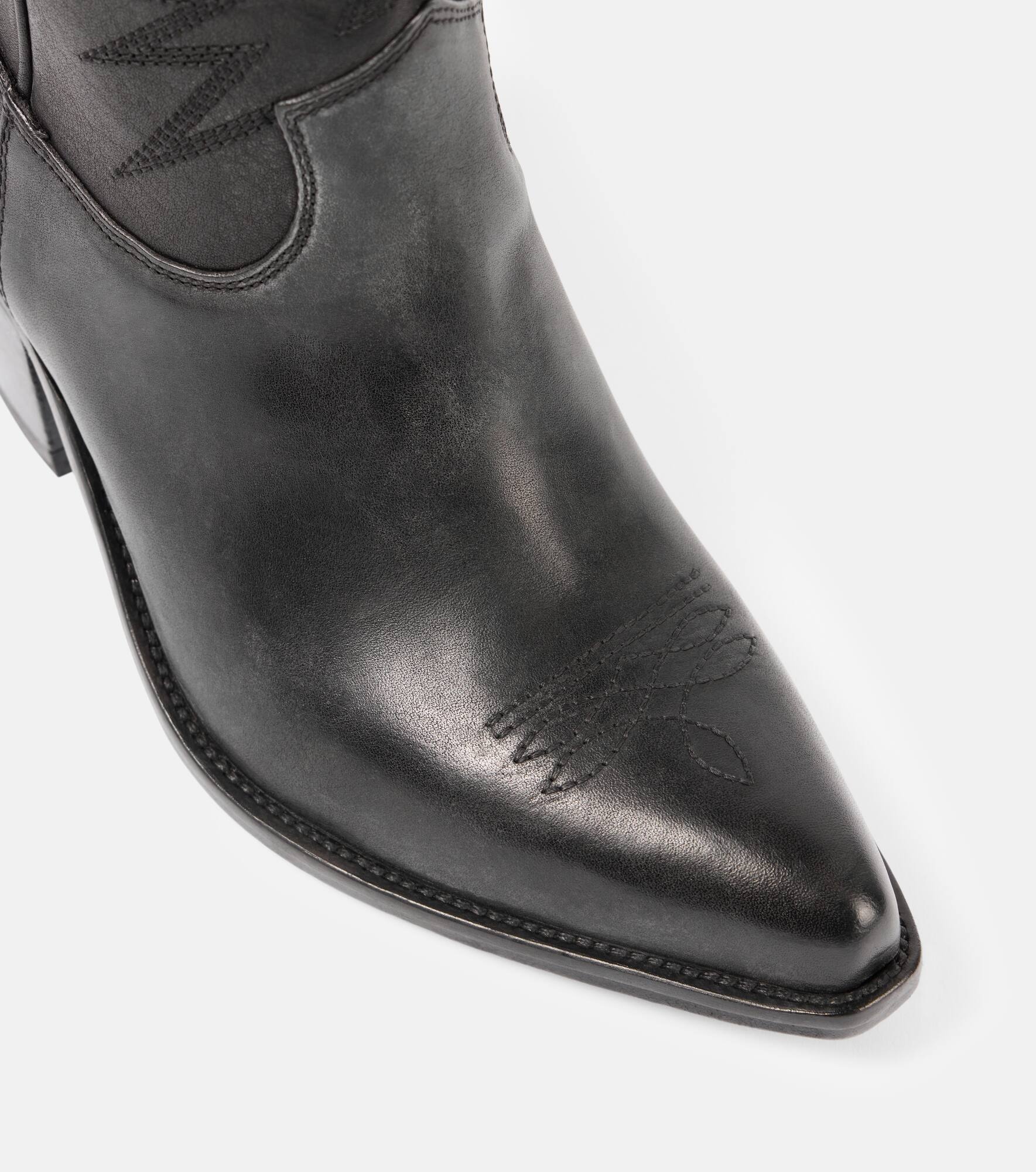 Wish Star leather cowboy boots - 5