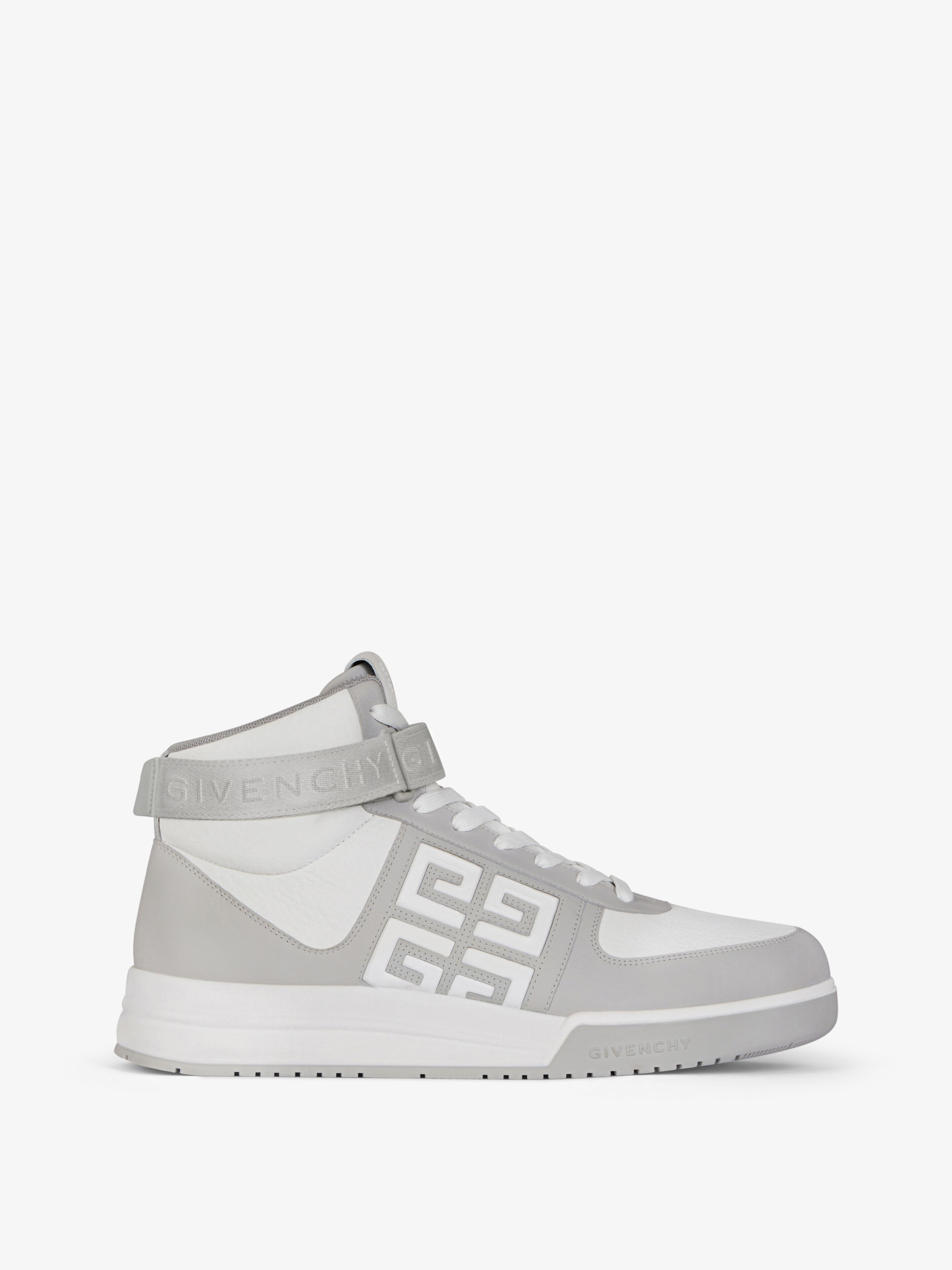 G4 HIGH TOP SNEAKERS IN LEATHER - 1